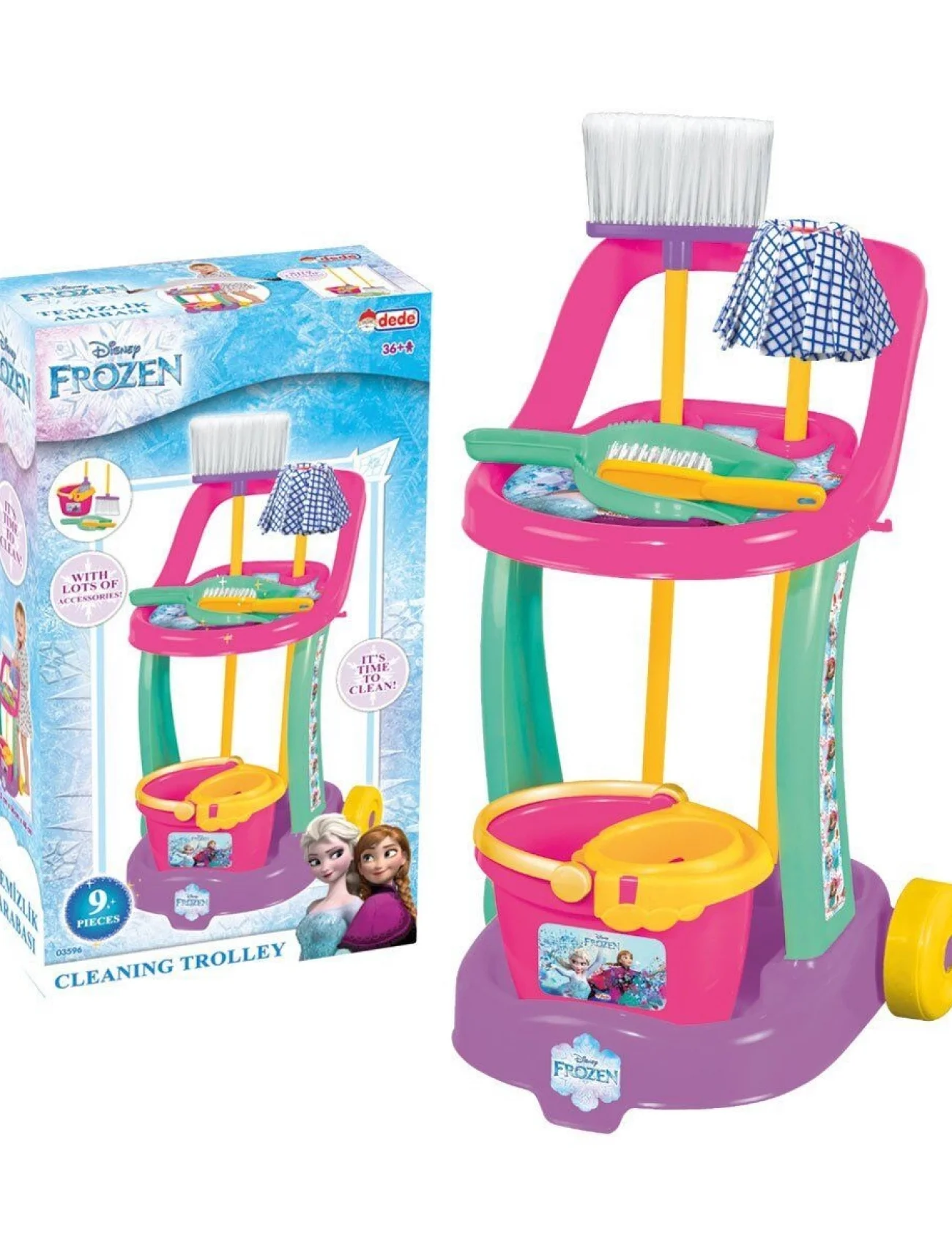 03596 FROZEN TEMİZLİK ARABASI