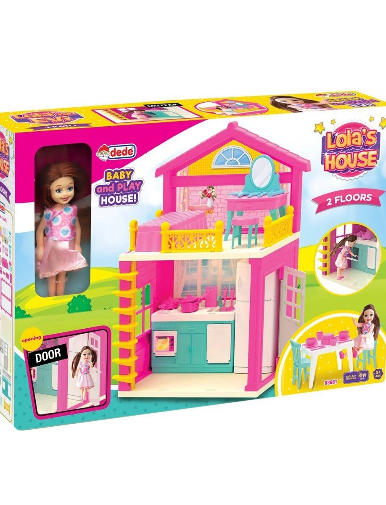 03661 LOLA NIN EVİ 2 KATLI