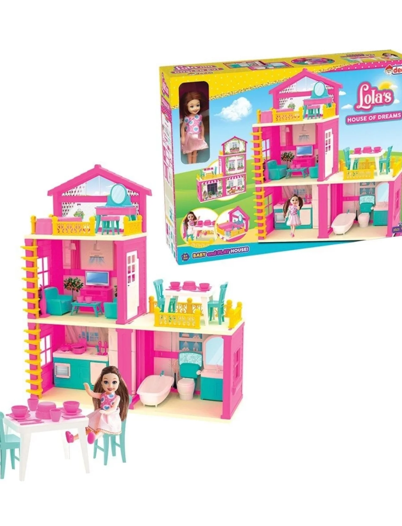 03663 LOLA NIN DÜŞLER EVİ 3 KATLI