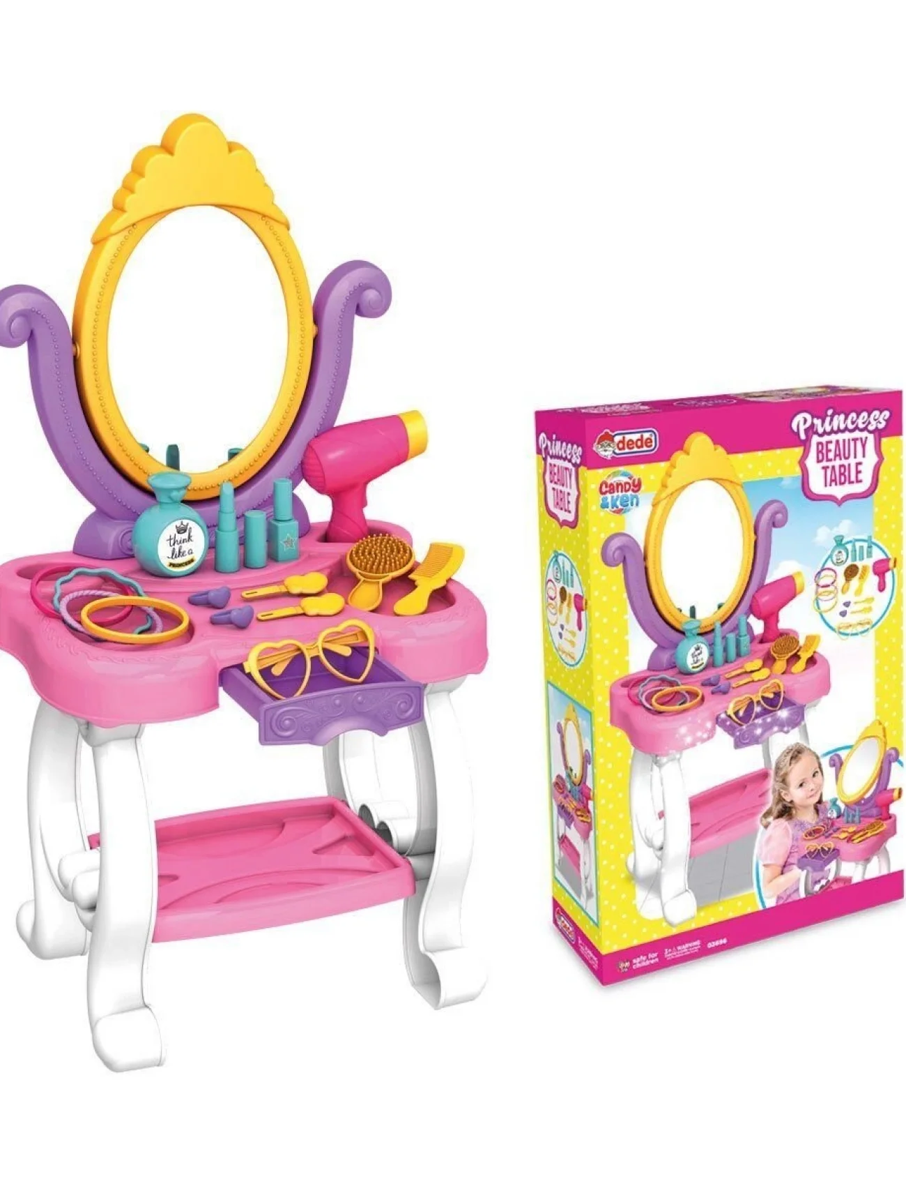 03696 Prenses Güzellik Masası -Dede