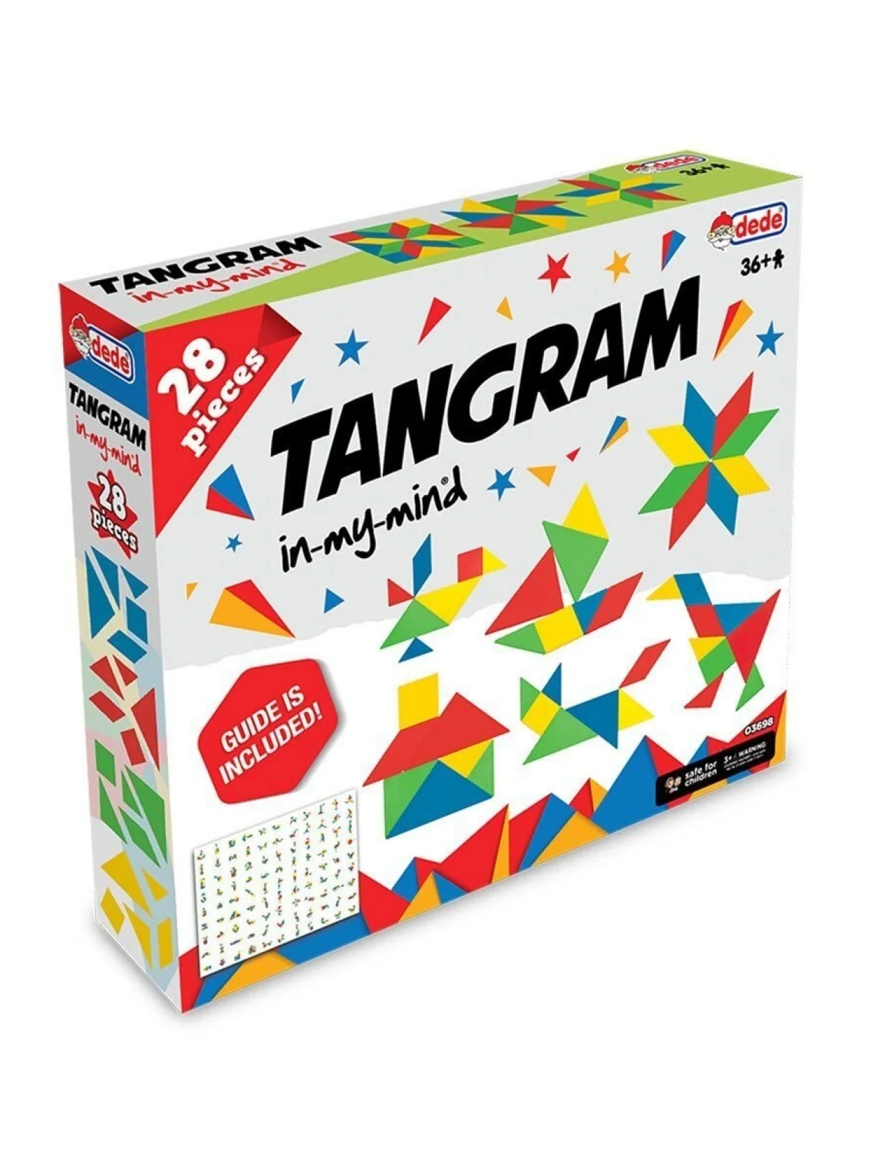 03698 Tangram 28 Parça -Dede
