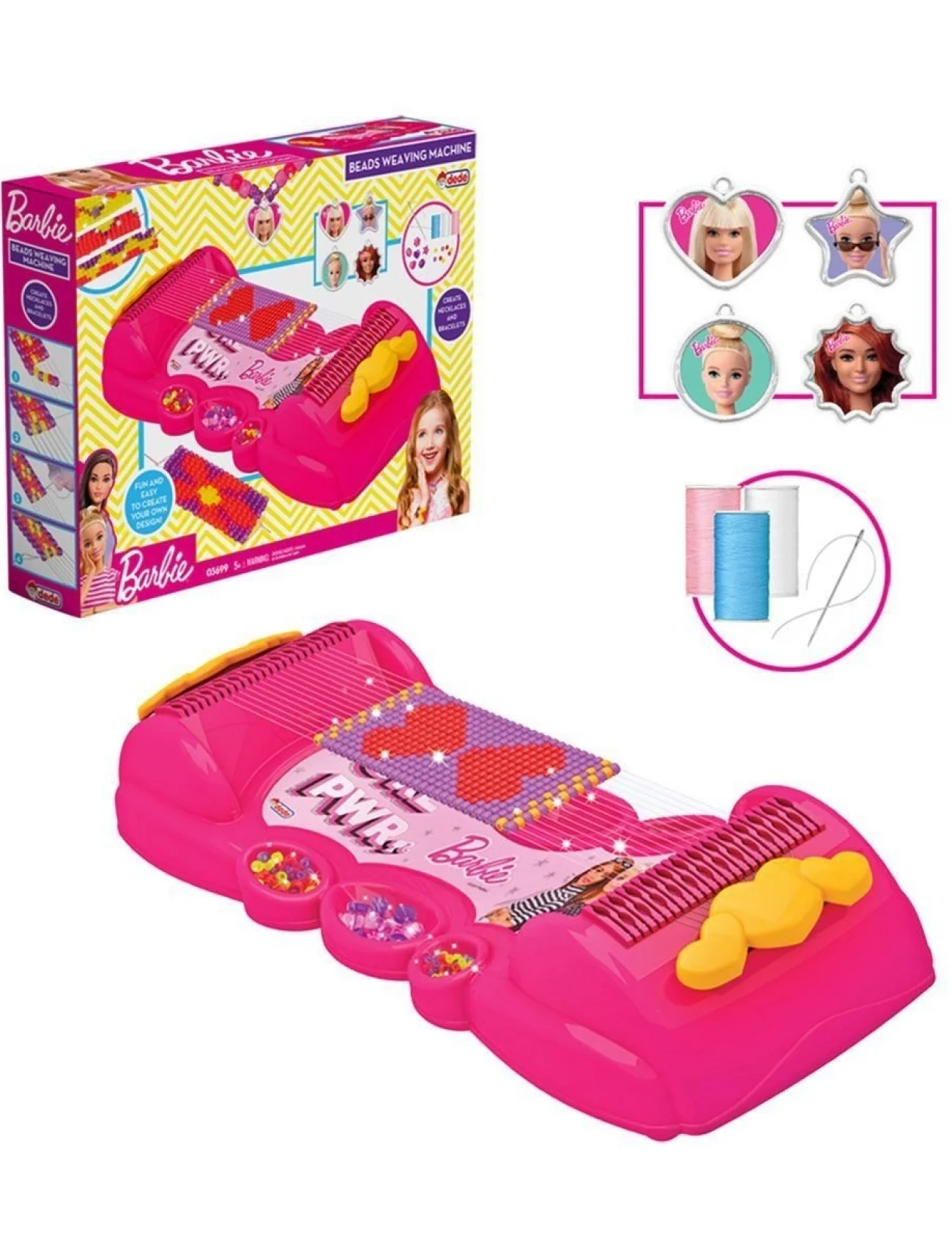 03699 Barbie Takı Dokuma Seti -Dede