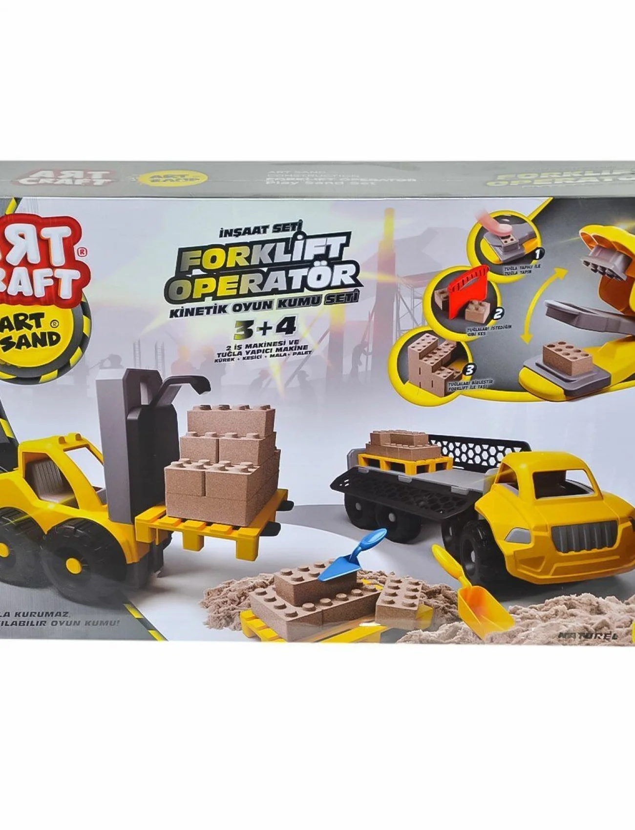 03744 ARTSTAND FORLİFT OPERATÖR KUM SET