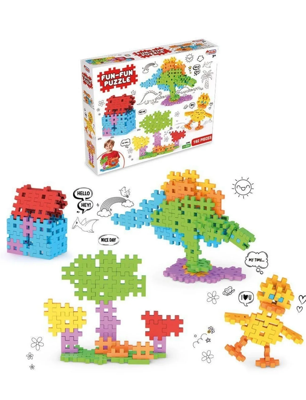 03906 FUN FUN PUZZLE 192 PRÇ