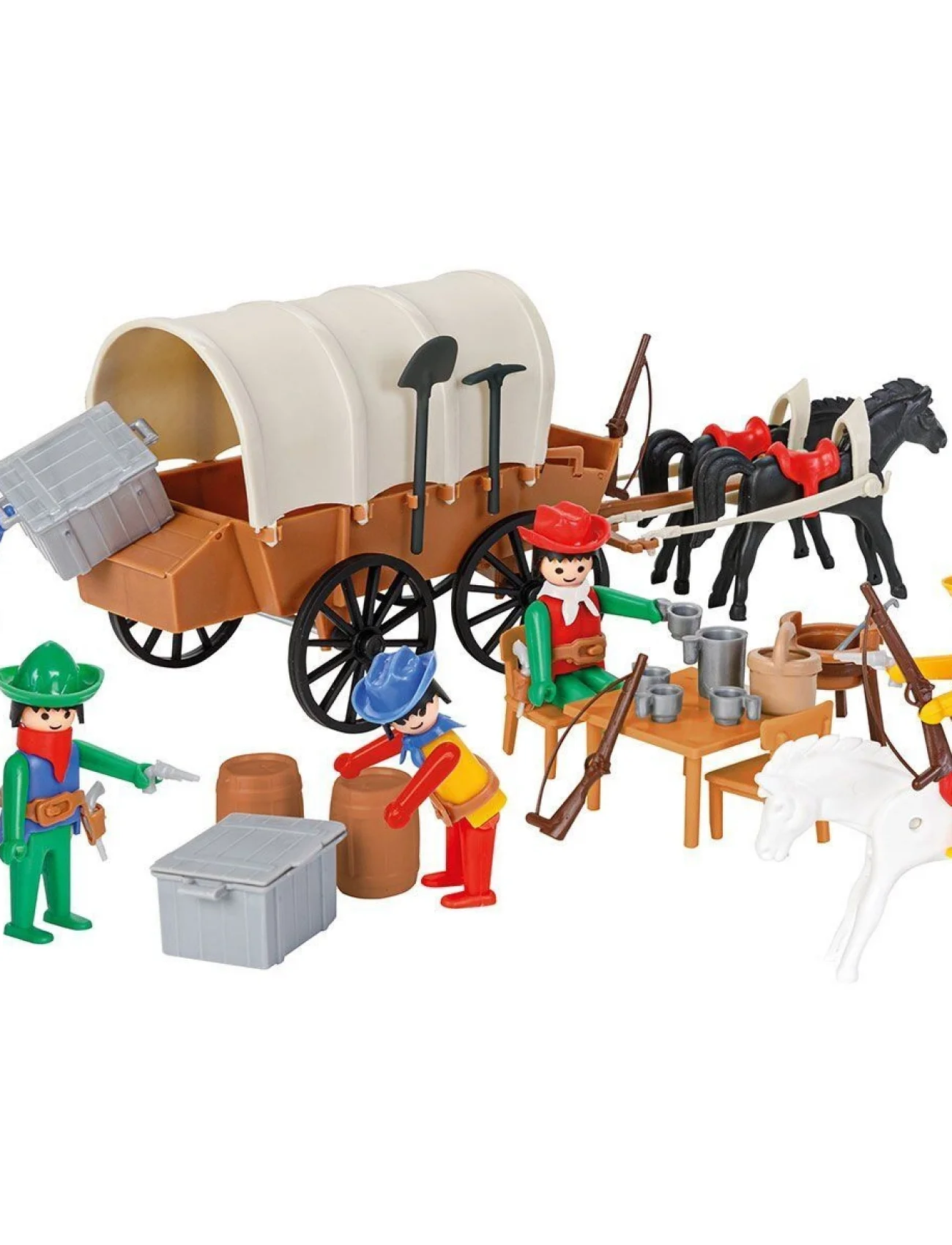 04 003 Mini Mekanik Seri 3 Kovboy Arabası -Pilsan