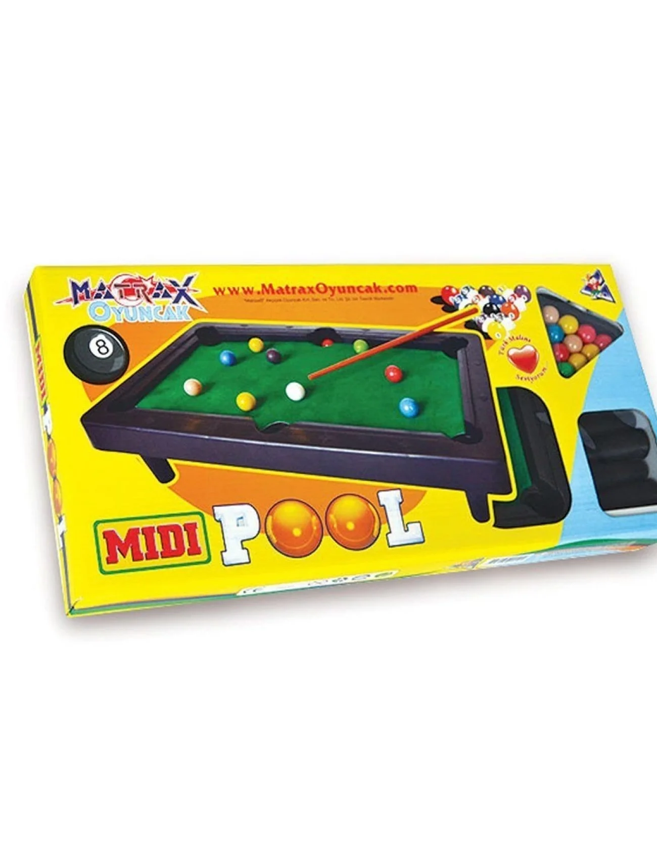040 MİDİ POOL ORT.BOY BİLARDO OYUNU