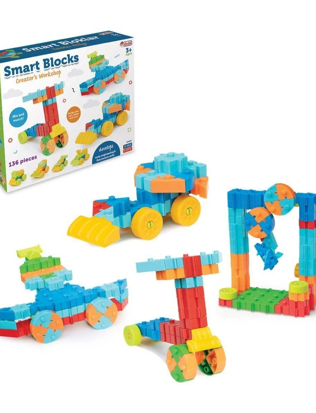 04035 Smart Bloklar 136 Parça -Dede
