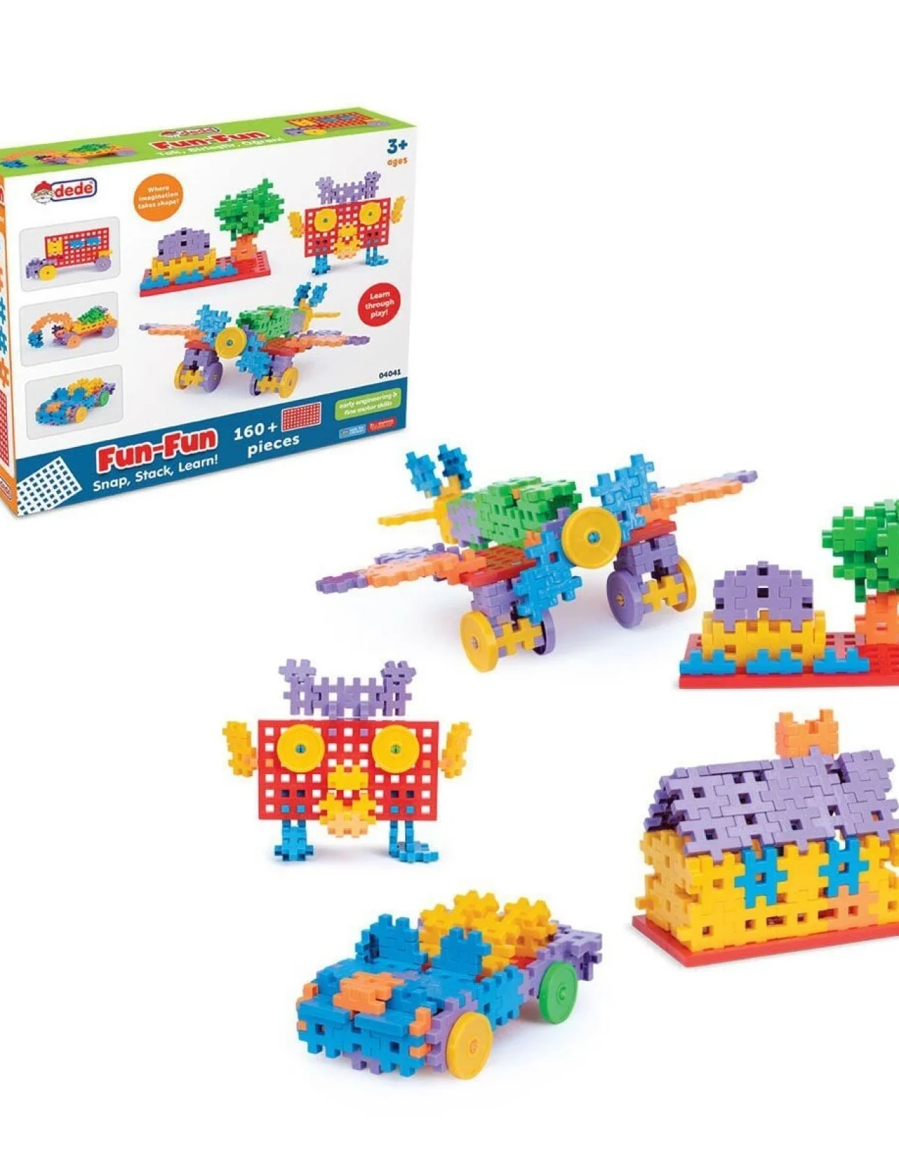 04041 Fun Fun Puzzle 160 Parça -Dede