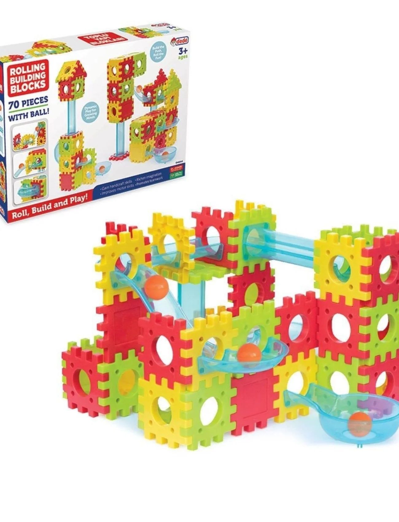 04044 Toplu Yapı Blokları 70 Parça -Fentoys