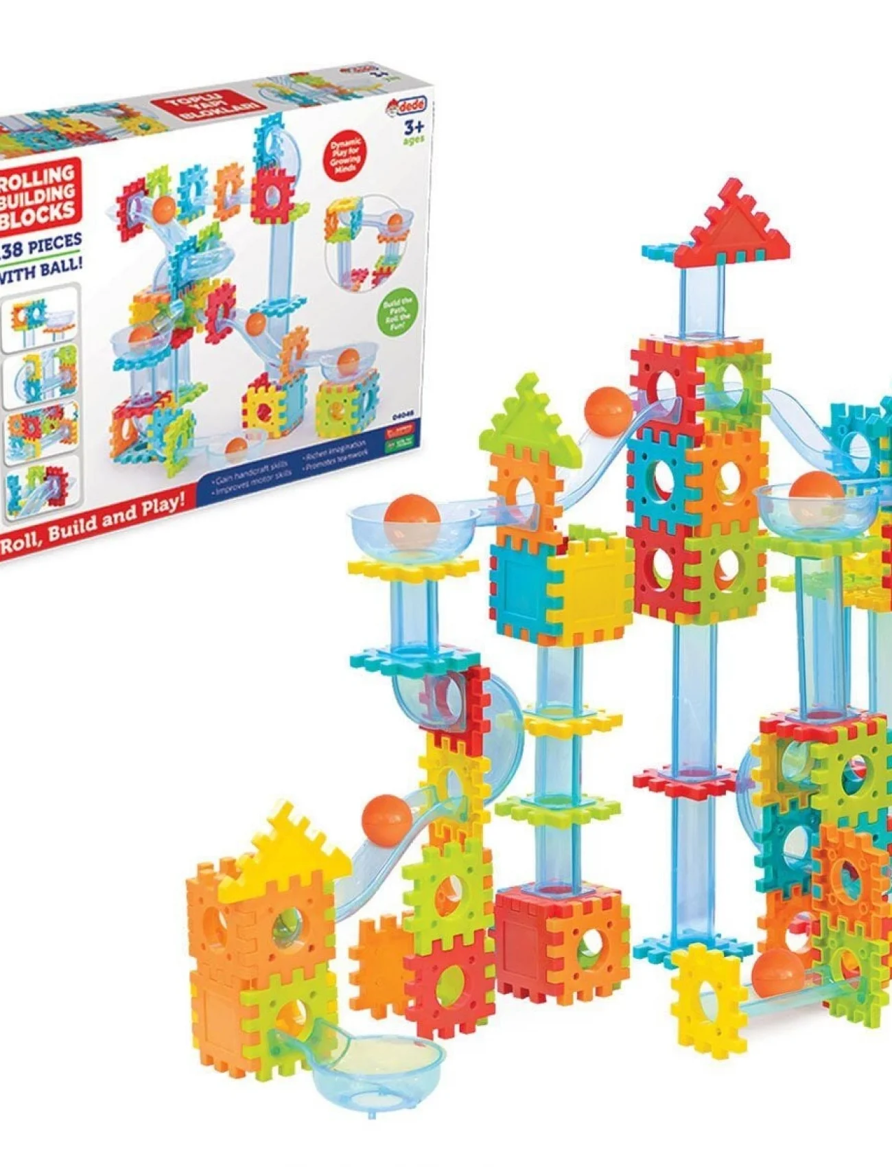 04046 Toplu Yapı Blokları 138 Parça -Fentoys