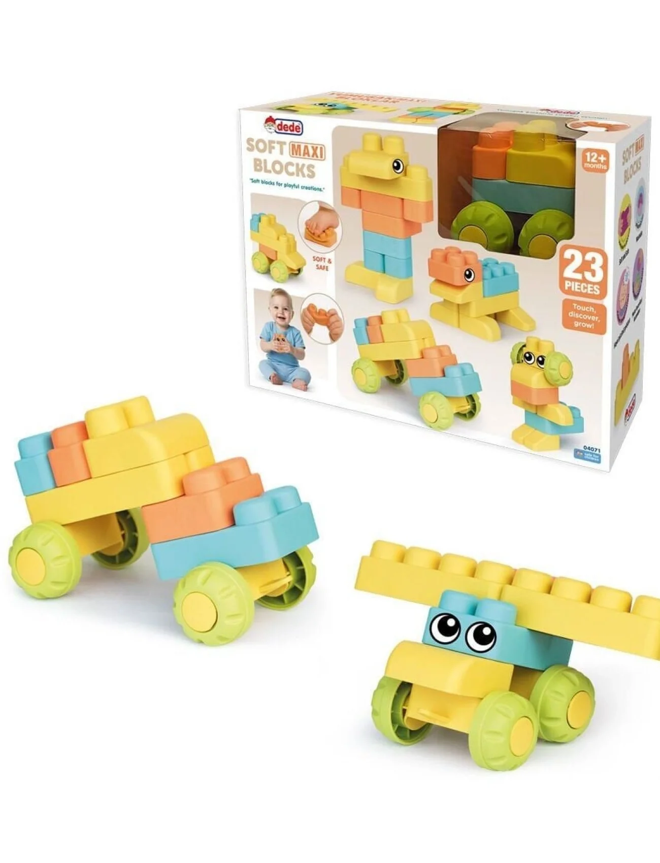 04071 YUMUŞAK MAXİ BLOKLAR 23 PRÇ