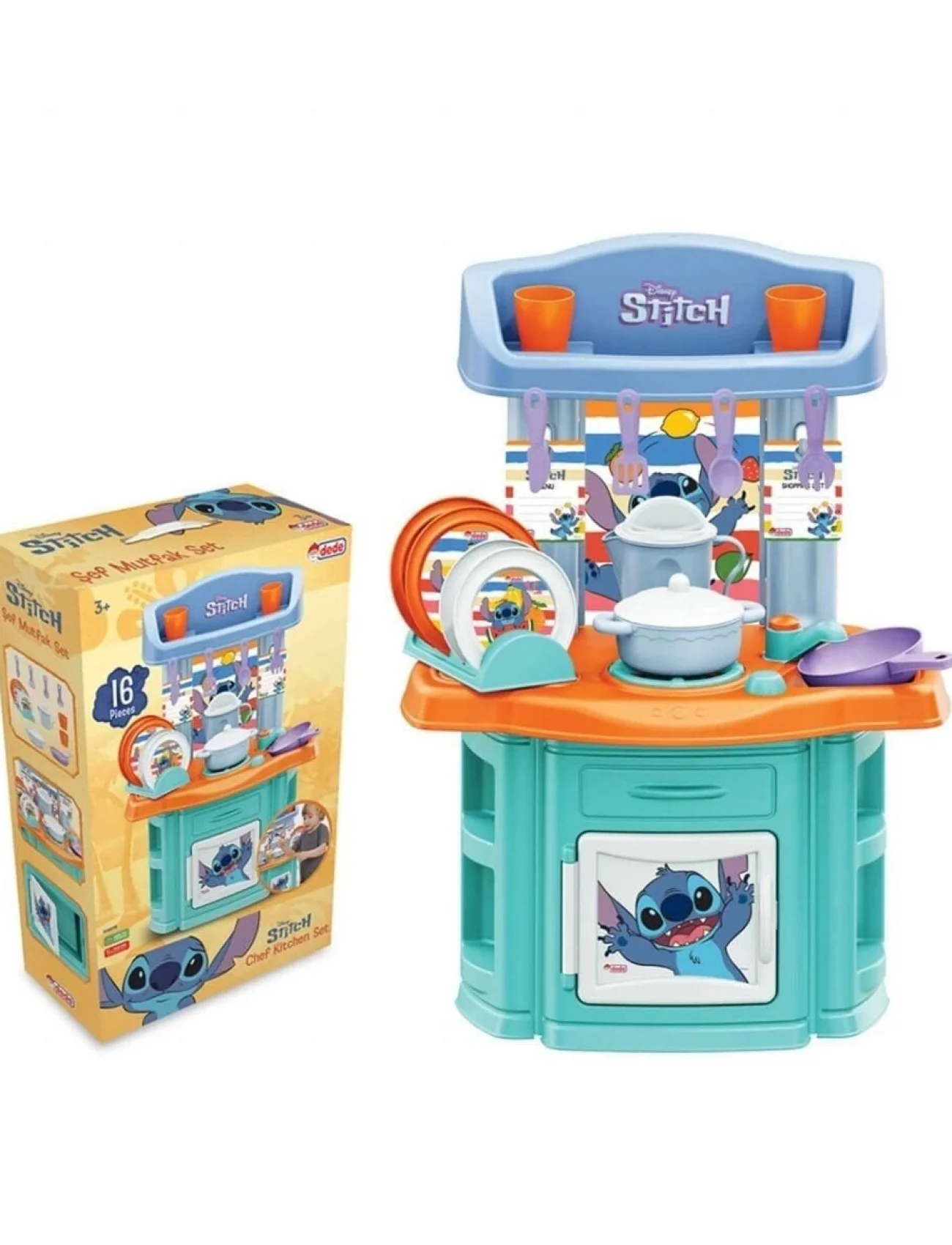 04078 STITCH ŞEF MUTFAK SET