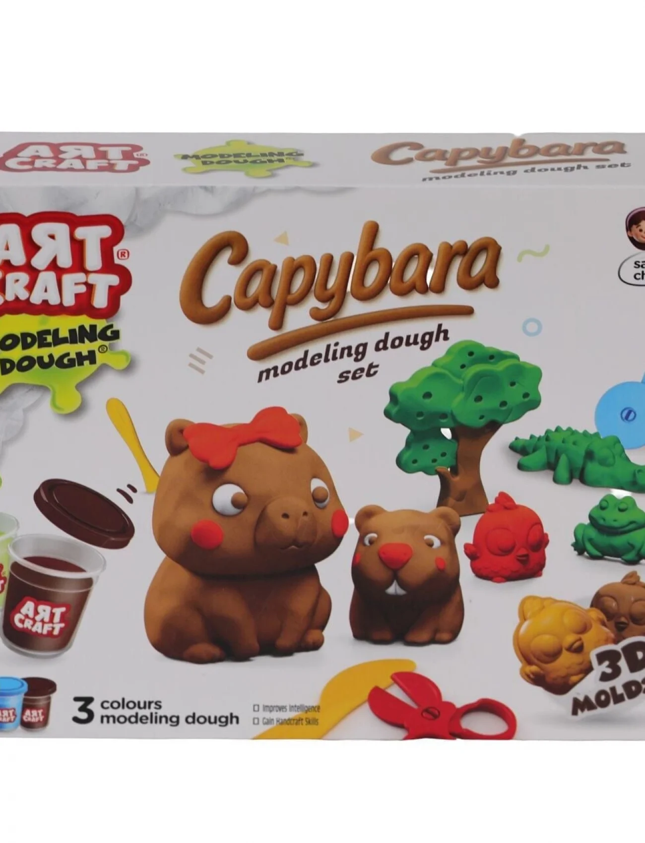 04136 ART CRAFT CAPY BARA HAMUR SET 168 GR