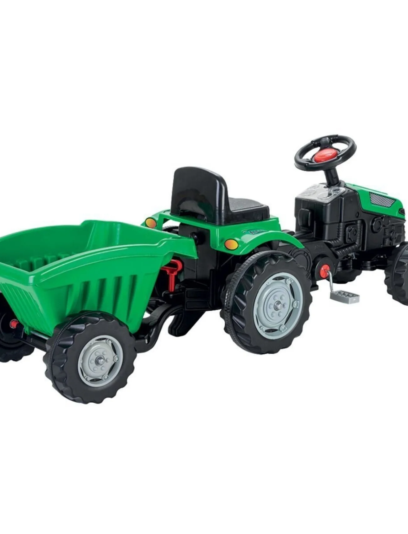 07 316 ACTIVE TRAKTÖR RÖMORKLU PEDALLI YEŞİL