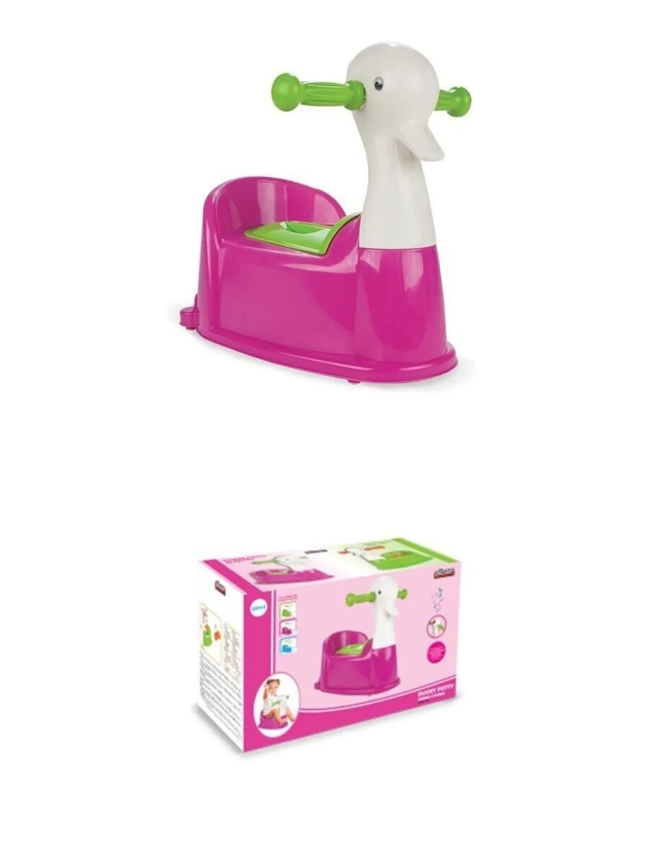 07 531P ÖRDEK OTURAK PEMBE KUTULU