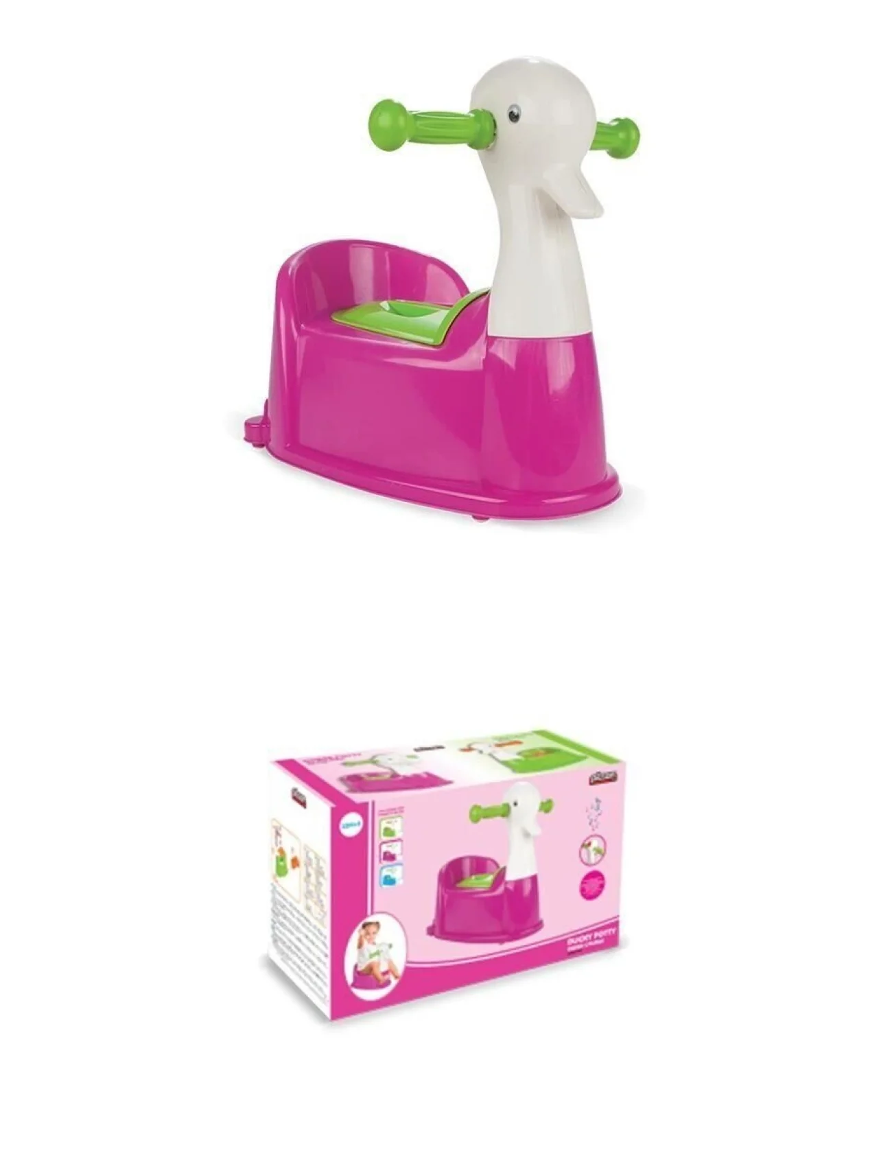 07 531P ÖRDEK OTURAK PEMBE KUTULU