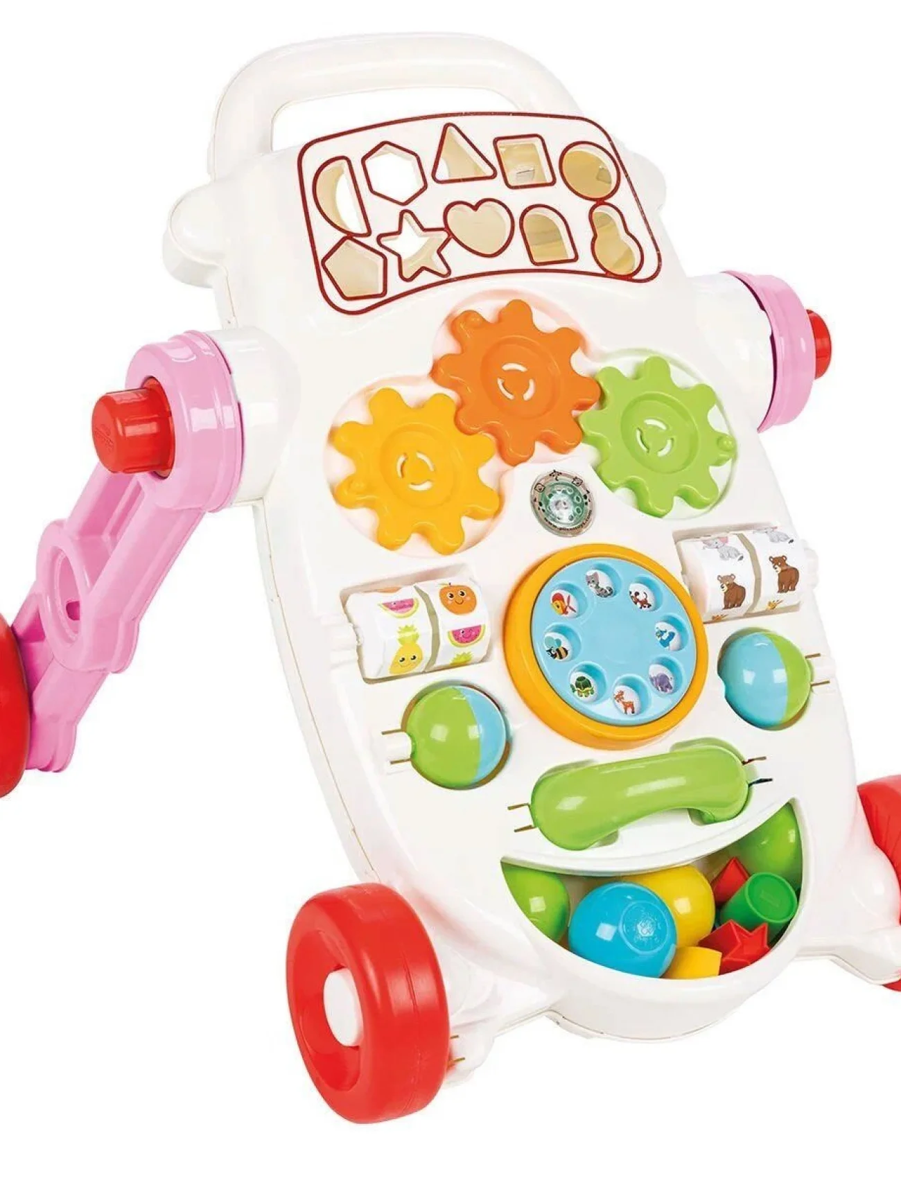 07 539 Happy İlk Adım Arabası Pembe -Pilsan Oyuncak