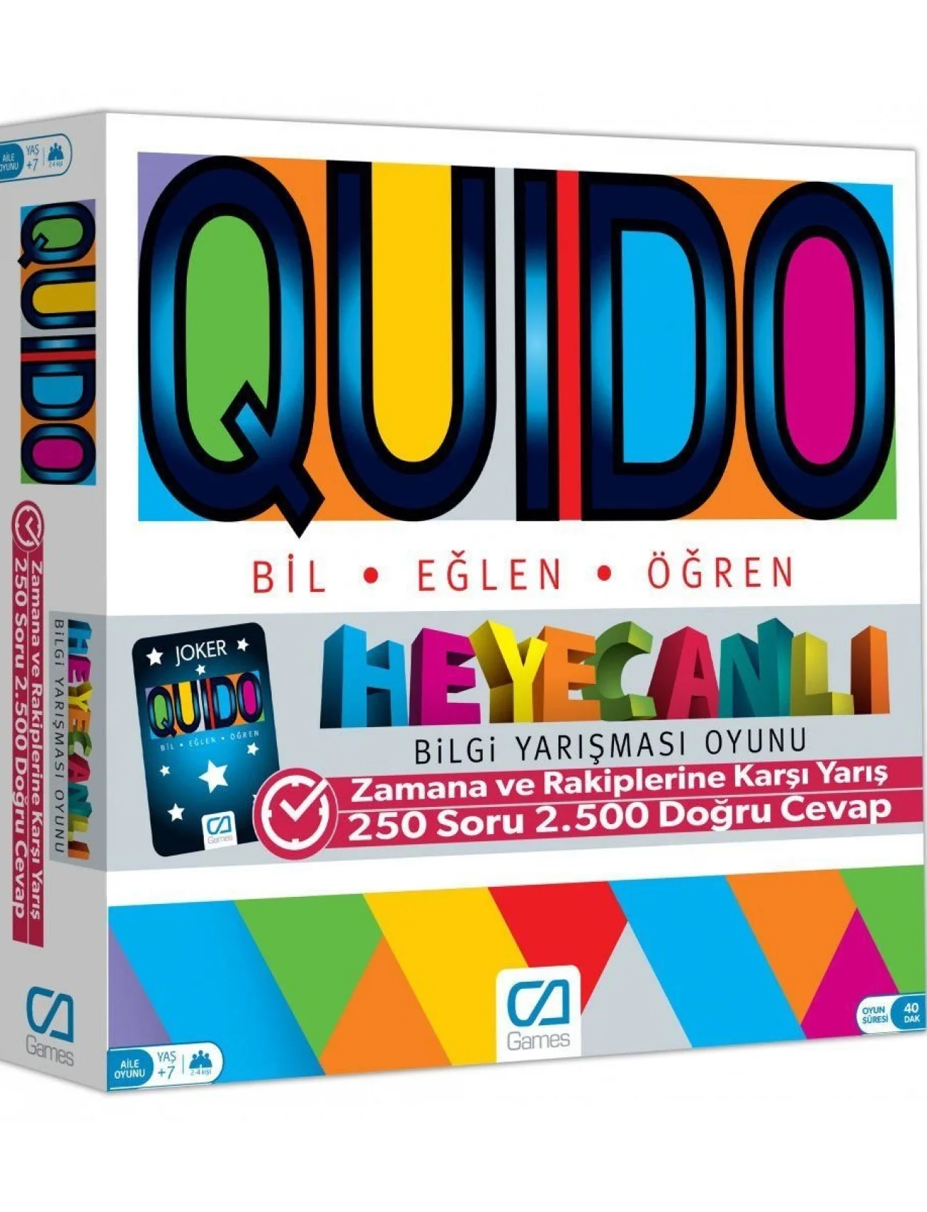 078 CAOYN-5046 QUIDO BOARD GAME