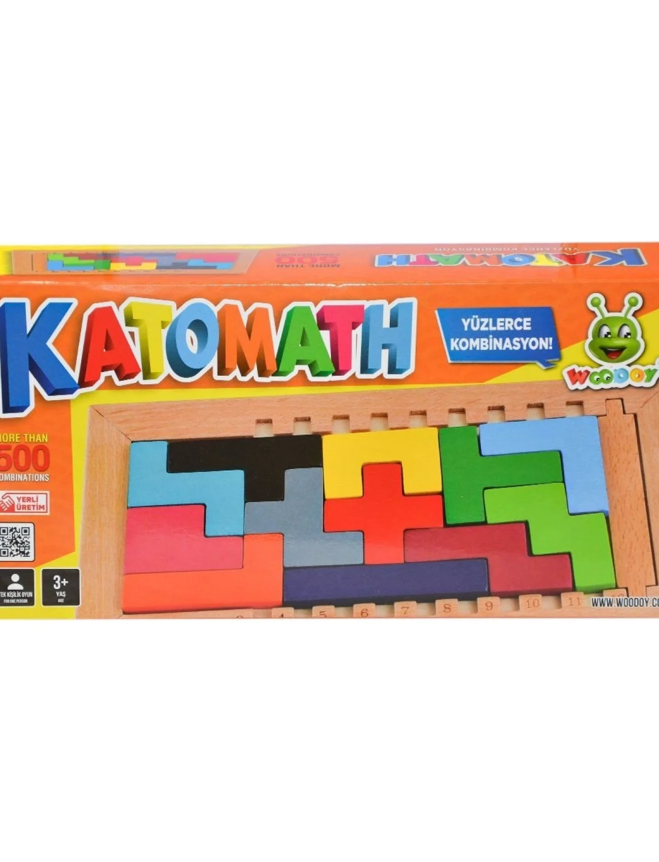 079KR Woodoy Ahşap Katomath Oyunu -Karsan