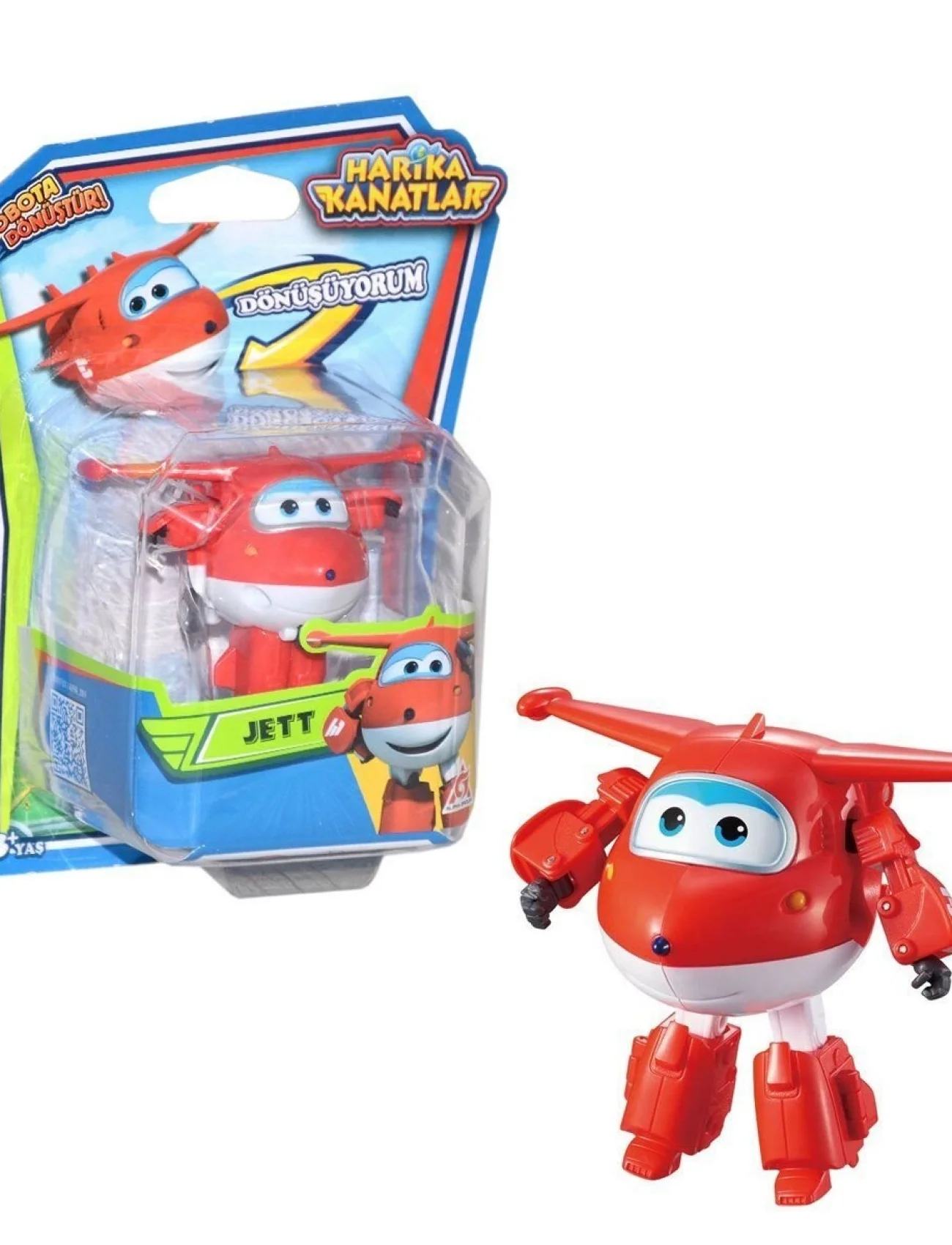 10010 Harika Kanatlar Dönüşen JETT Mini Figür