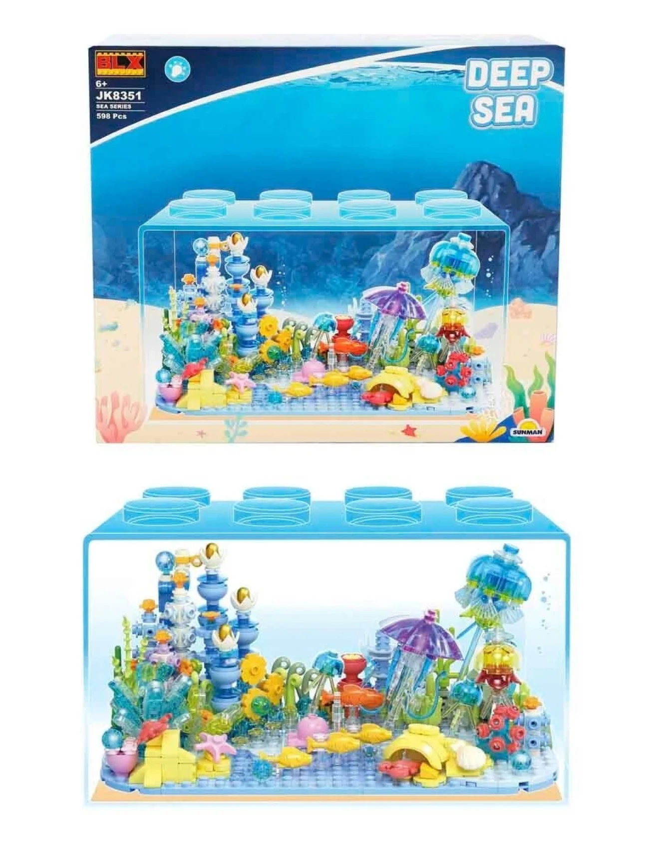 1005747 SUN-RST-BLX-DENİZALTI AKVARYUM 589 PRÇ B O