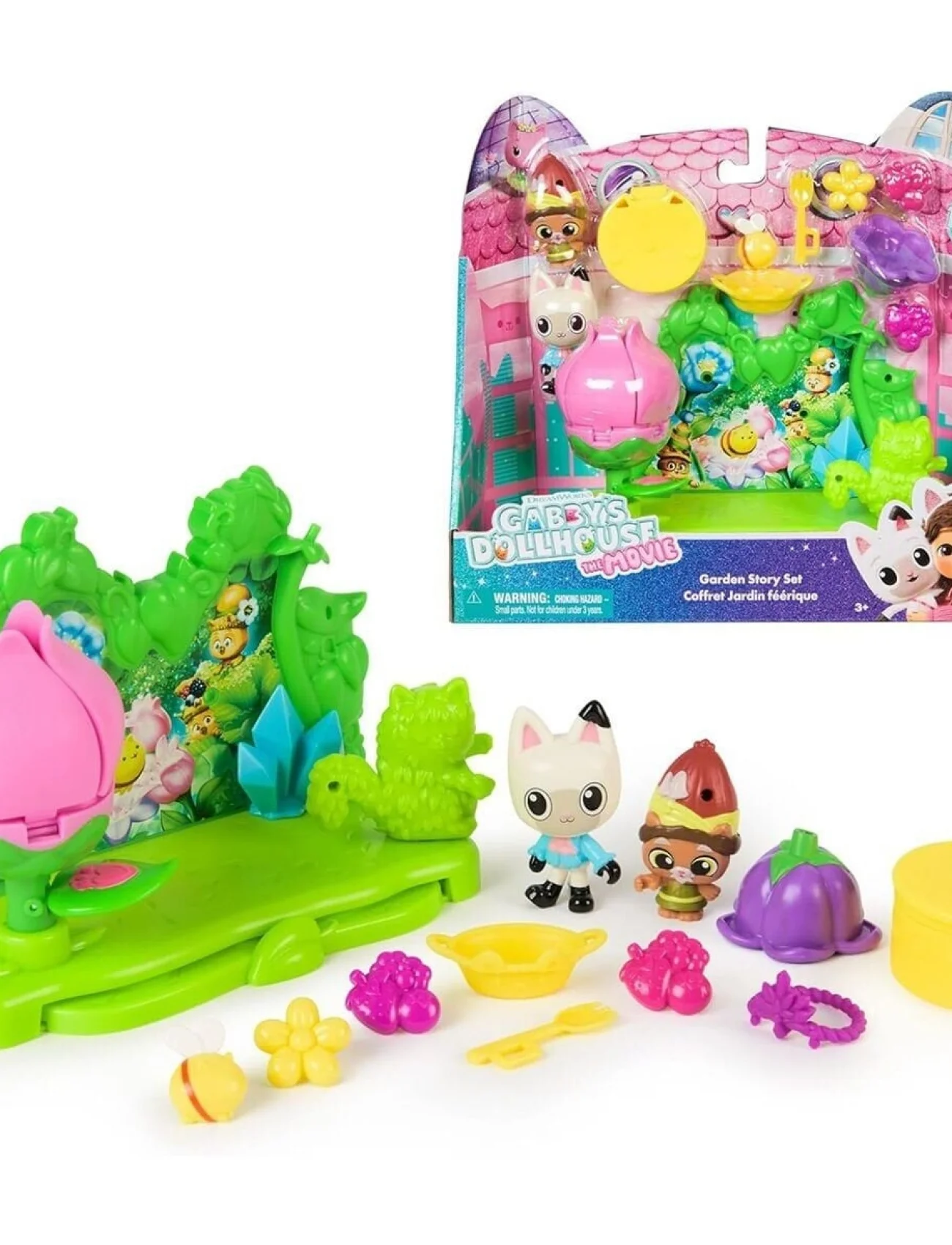 1008538 SUN-SPM-FİGÜR SET GABBY S DOLLHOUSE BAHÇE SETİ 12 PRÇ.