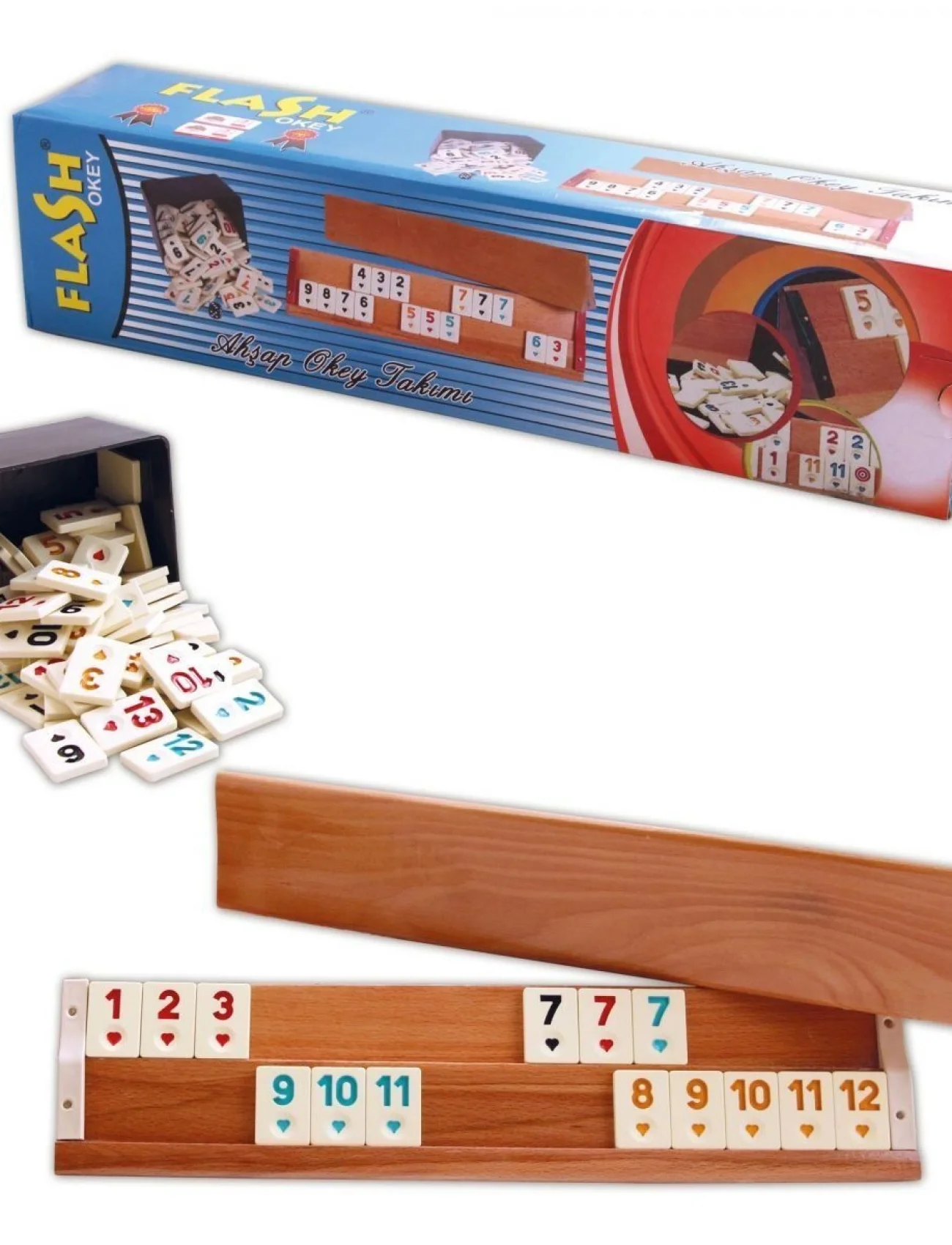 1010112 Flash Ağaç Okey -Starokey