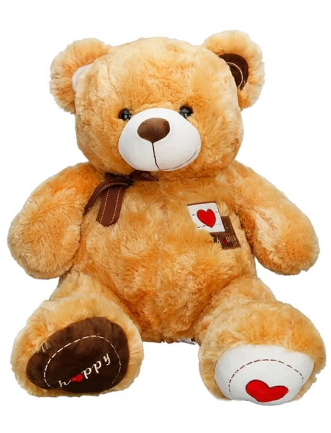 1018 Puffy Friens Kurdelalı Peluş Ayı