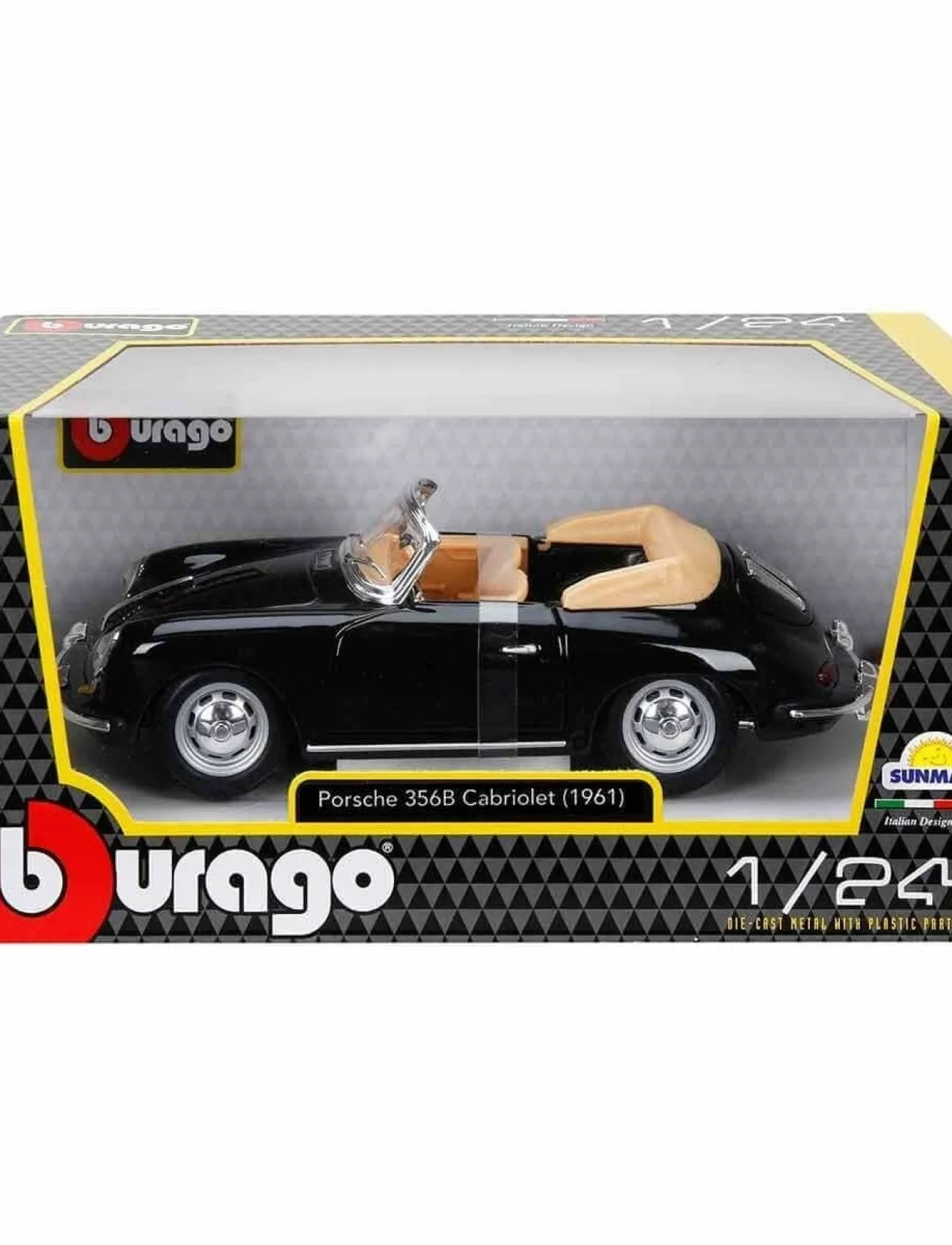 1022078 1:24 Porsche 356B Cabriolet 1961 Araba