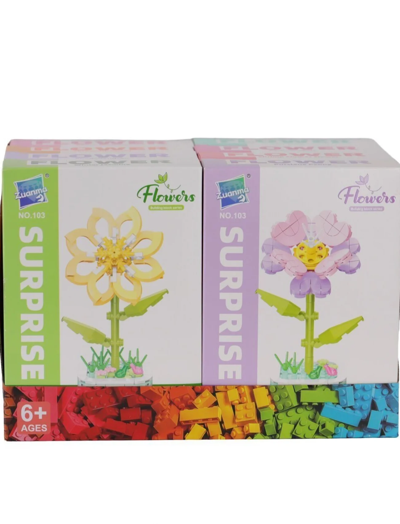 103 DİSPLAYDE ÇİÇEK BLOK 165 PARÇA(Belirtilen fiyat, tekli satış için adet fiyatıdır.)