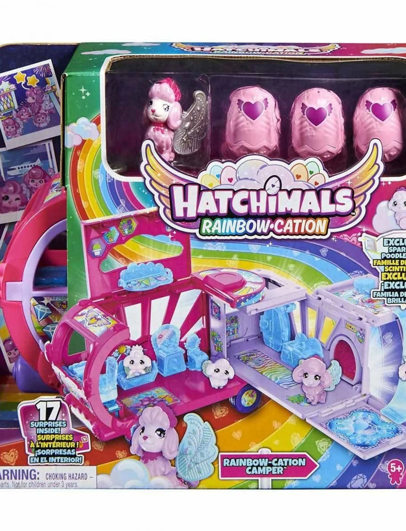 1038215 Hatchimals dönüşen Rainbow Cation karavan