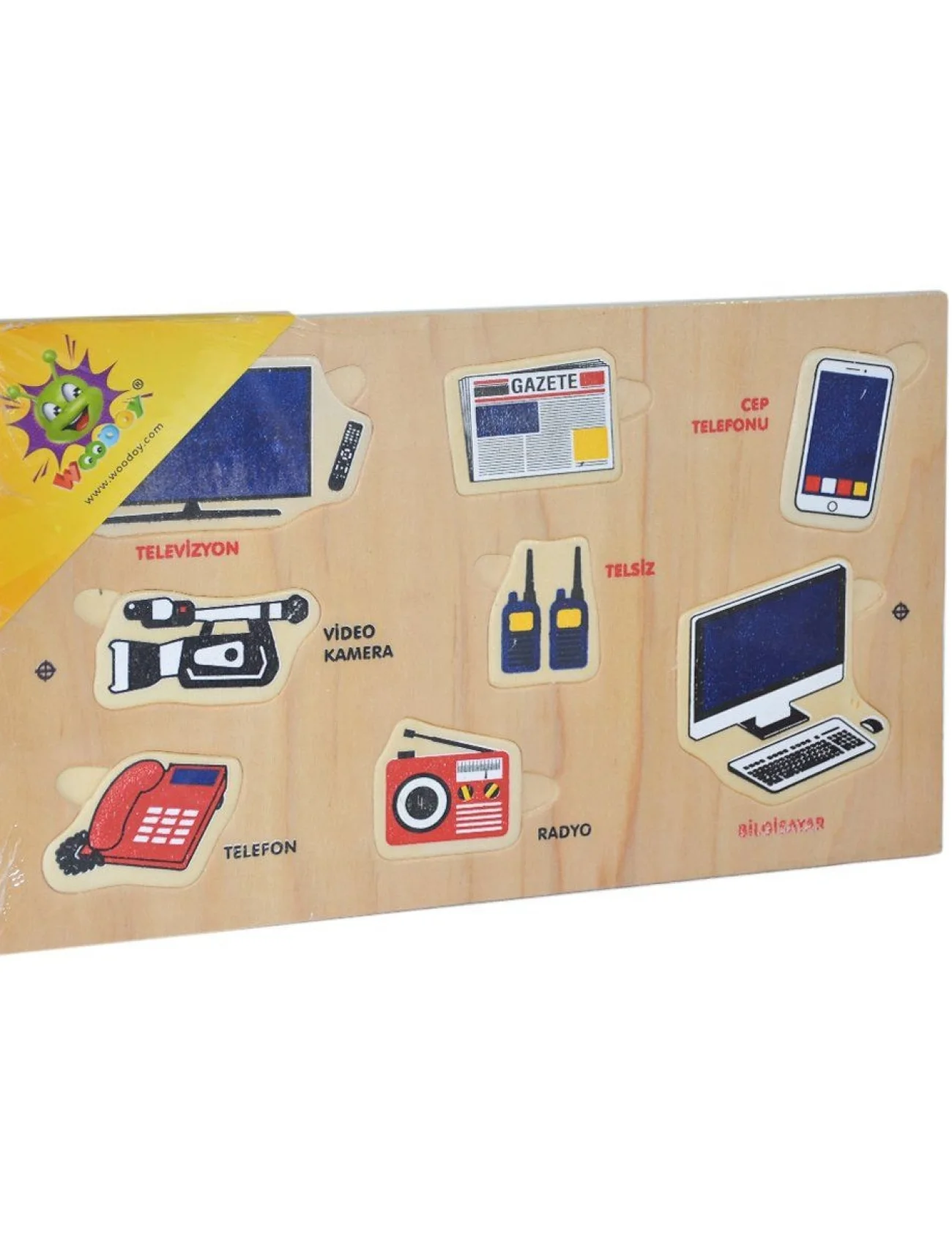 105 Woodoy Yapboz İletişim Araçları