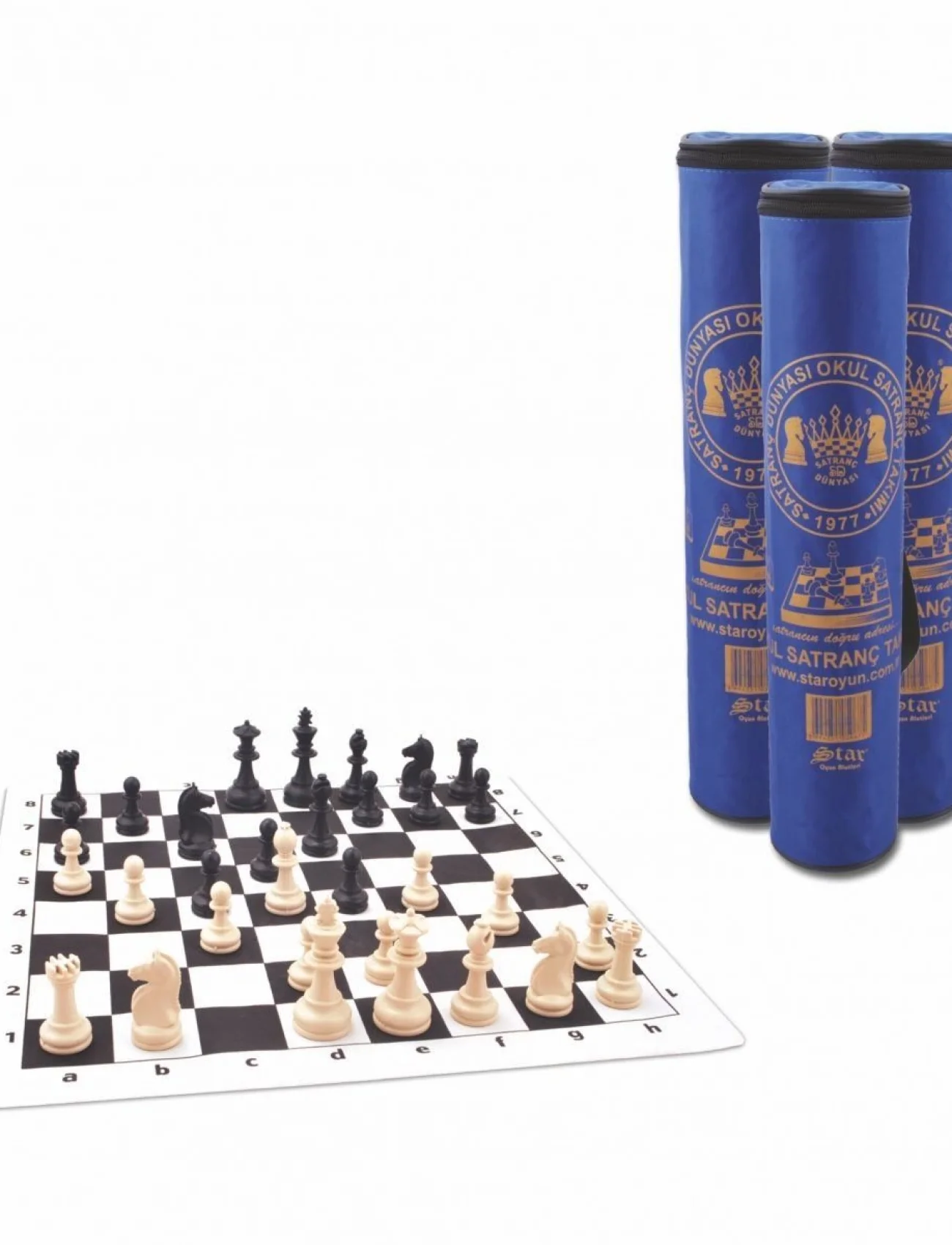 1050651  Okul Satranç Takımı-Bez Çantalı ,Starokey