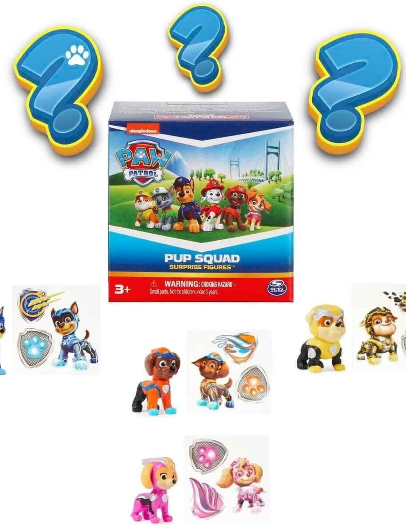 1060041 SUN-SPM-FİGÜR PAW PATROL SÜPER FİLM PUP SQUAD FİGÜRLERİ SÜRPRİZ PAKET 36