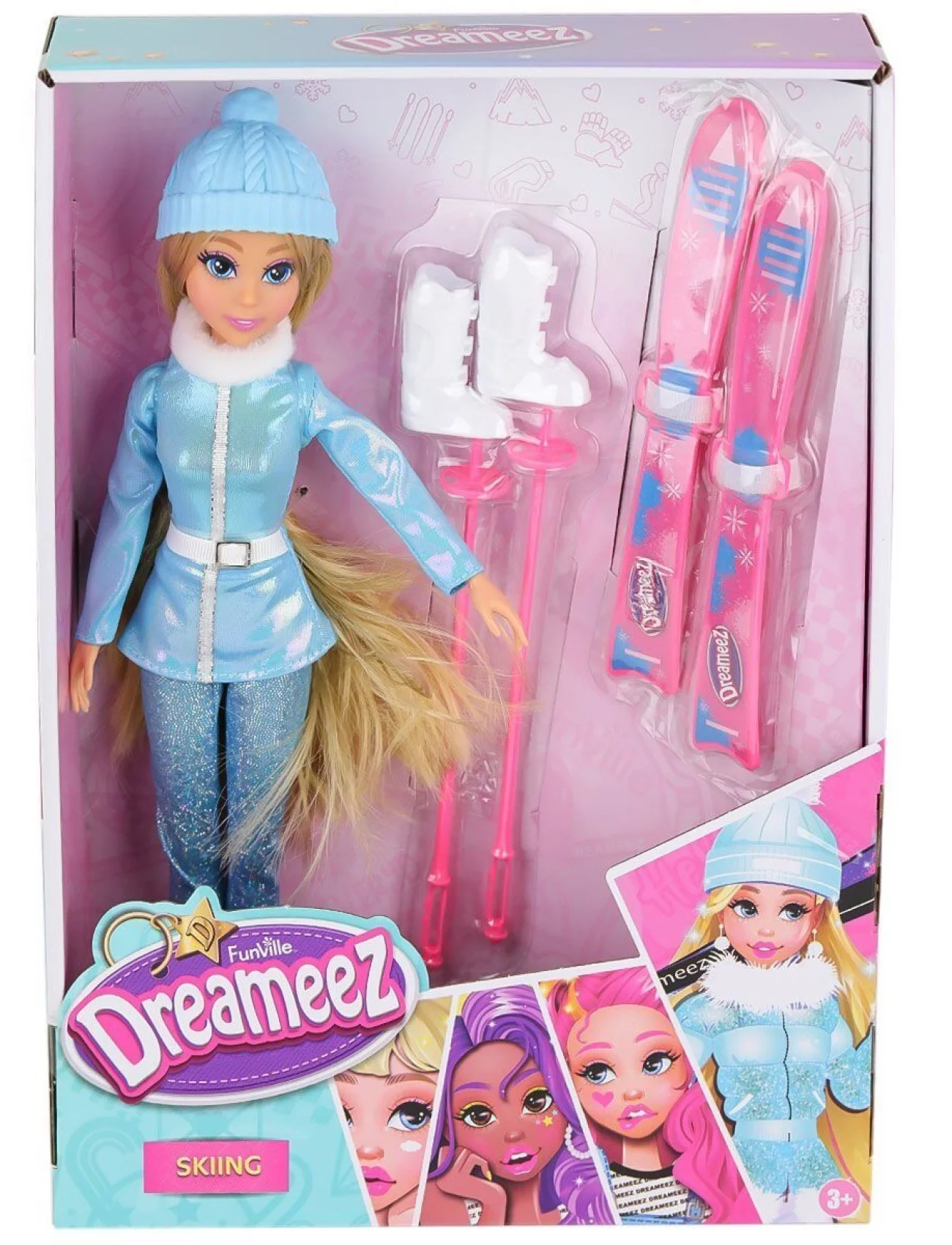 1081030 Dreameez Bebek ve Kayak Seti -Sunman