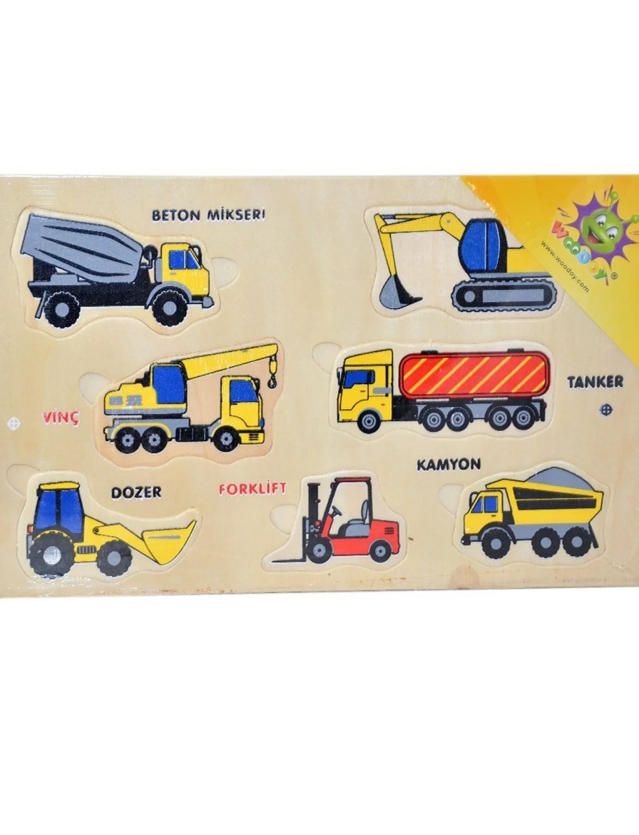 109 Woodoy Yapboz İş Makineleri