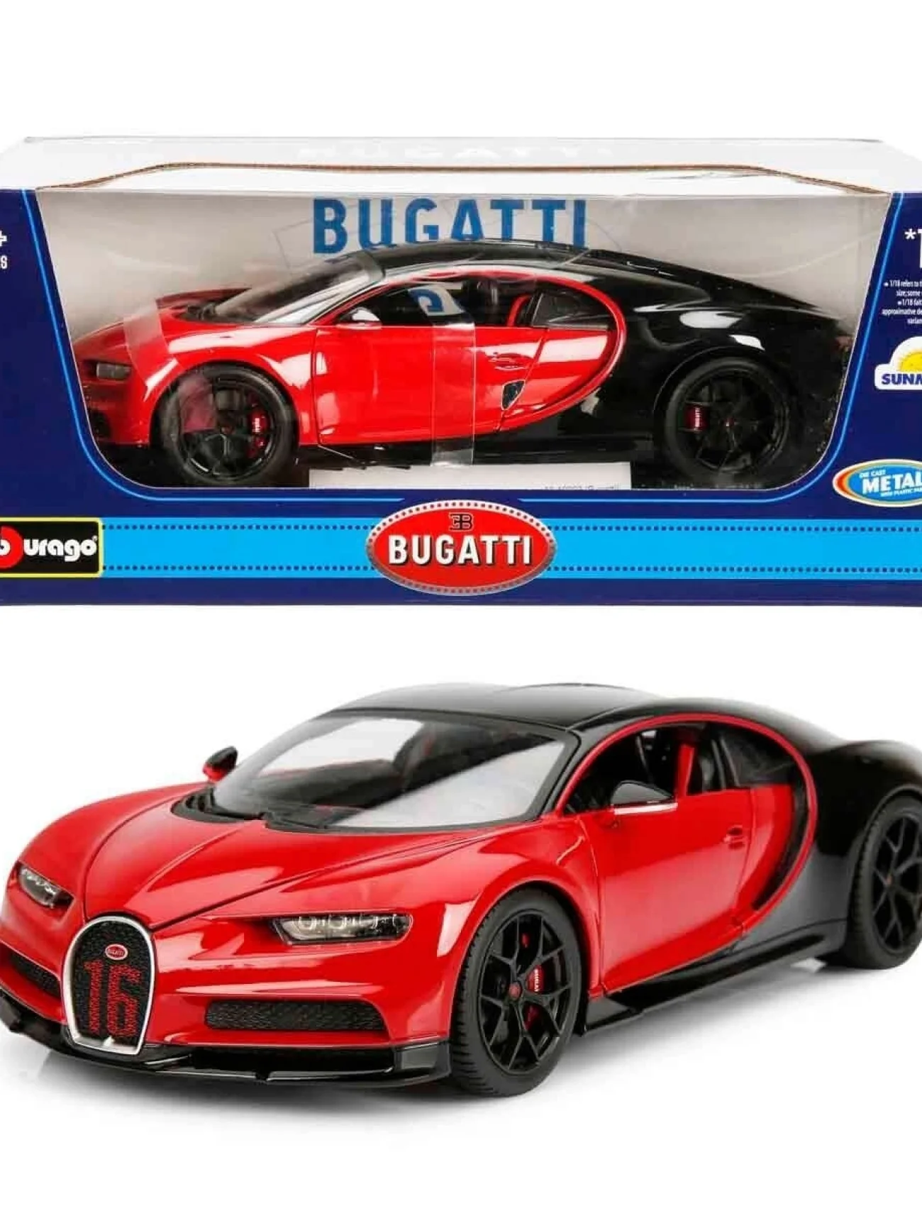 11044 SUN-BUR-1 18 A BUGATTI CHIRON SPORT KRMZ