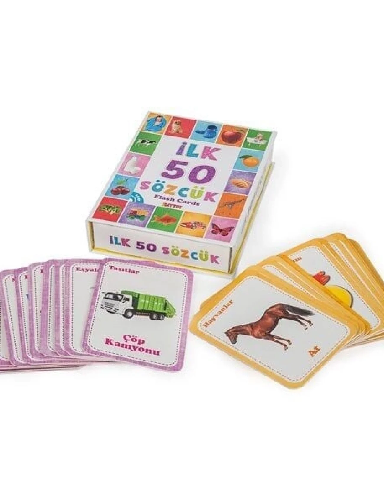 1161  Flash Cards  İlk 50 Sözcük -DıyToy