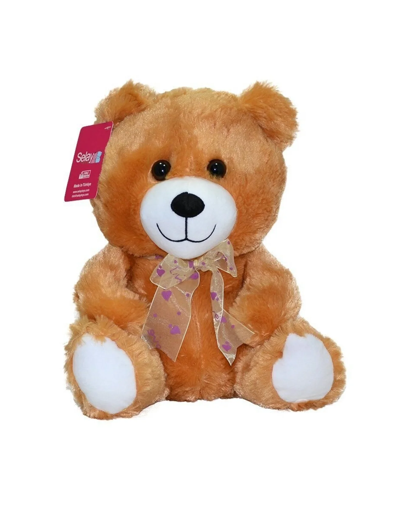 1181K  Selay, Oturan Ayı Kahverengi 30 cm