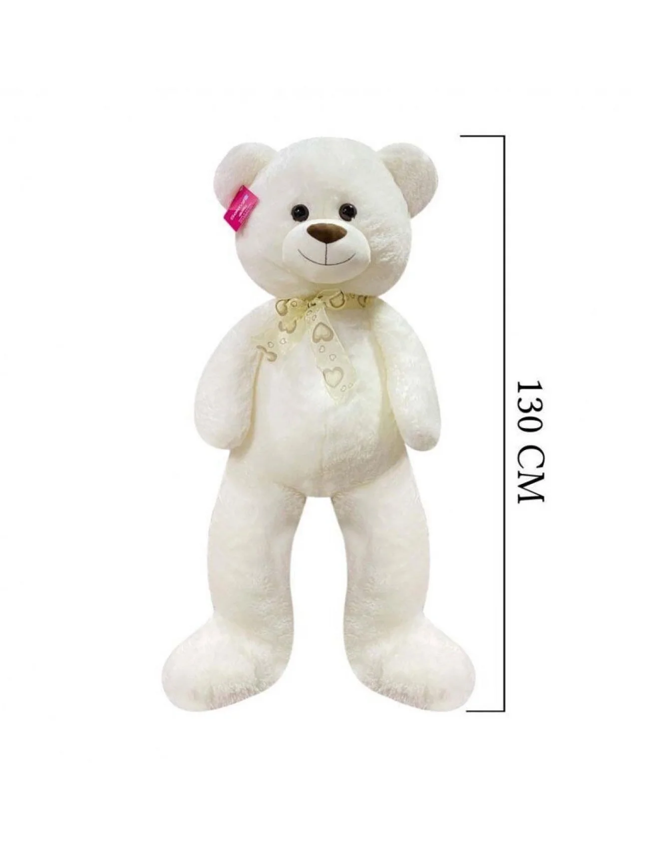 1193 Puffy Salaş Ayı 130 Cm Ekru