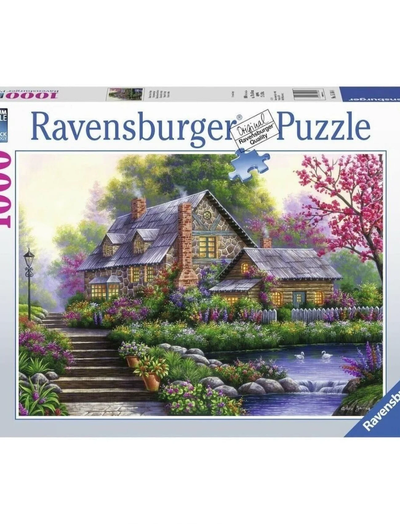 120004646 Romantic Cottage 1000 parça Ravensburger Puzzle