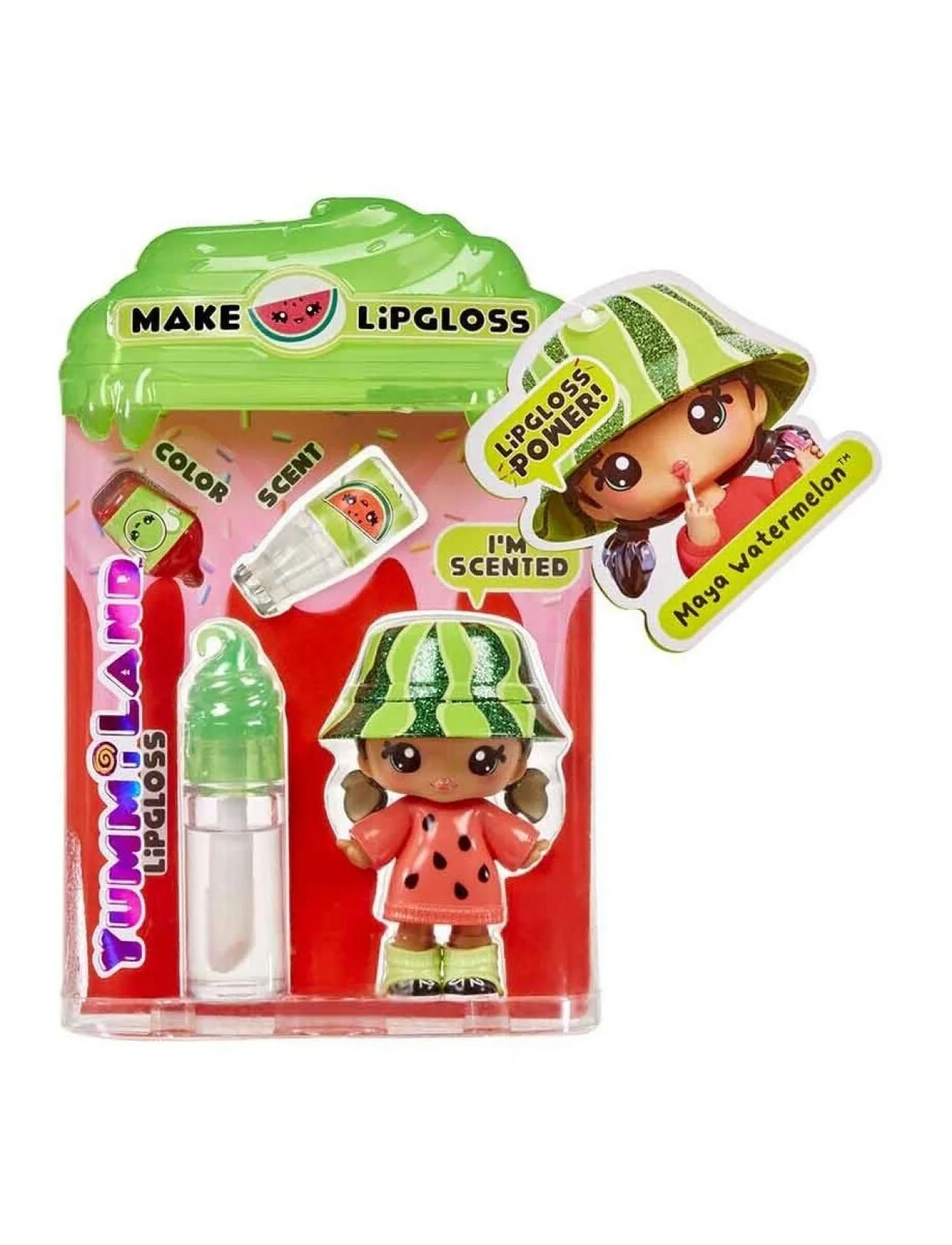 120780 Yummiland Maya Watermelon Bebeği ve Dudak Parlatıcısı