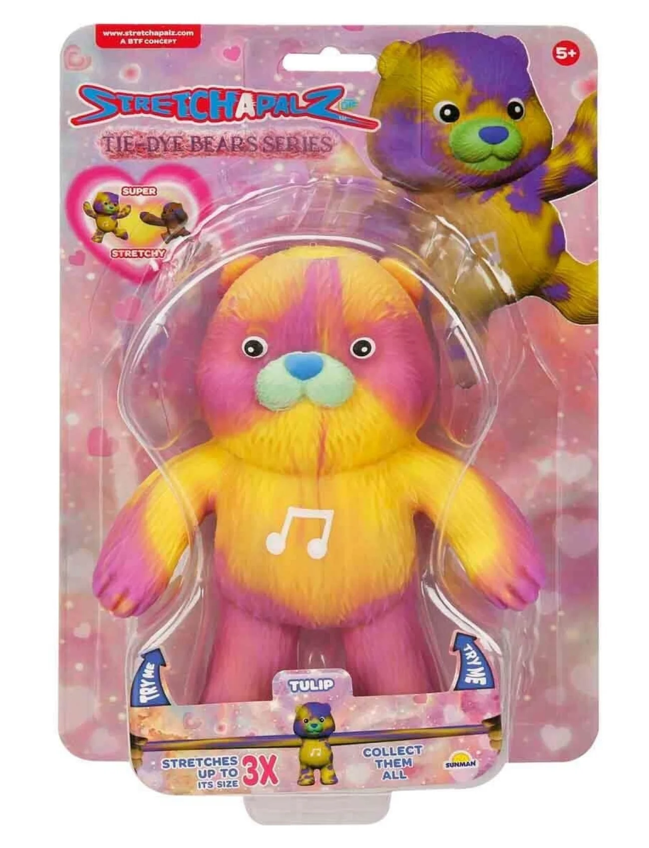 12308 Stretchalpalz Tie-Dye Stretch Ayılar 14 cm -Sunman