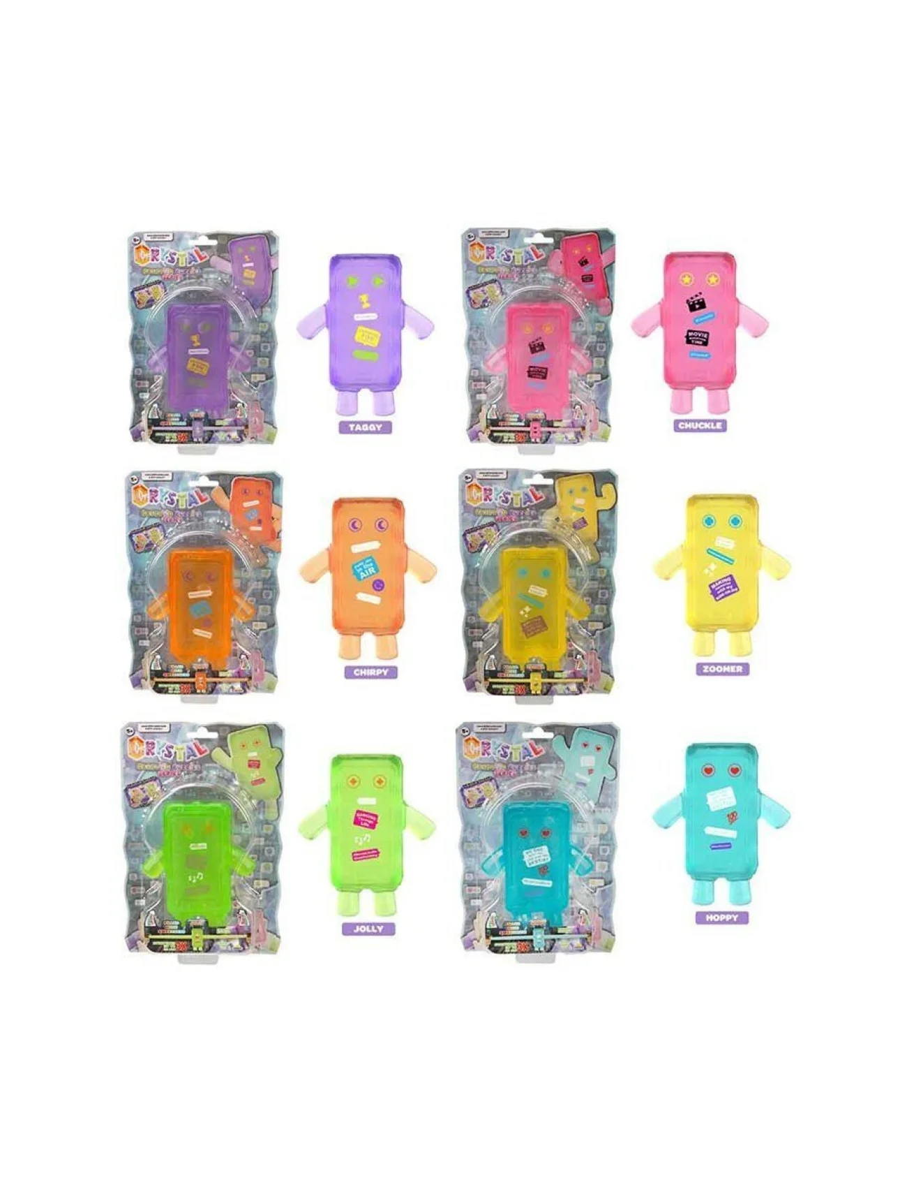 12386 SUN-BTF-FİGÜR CRYSTAL HASHTAG BUDDIES SERIES 14CM 6A