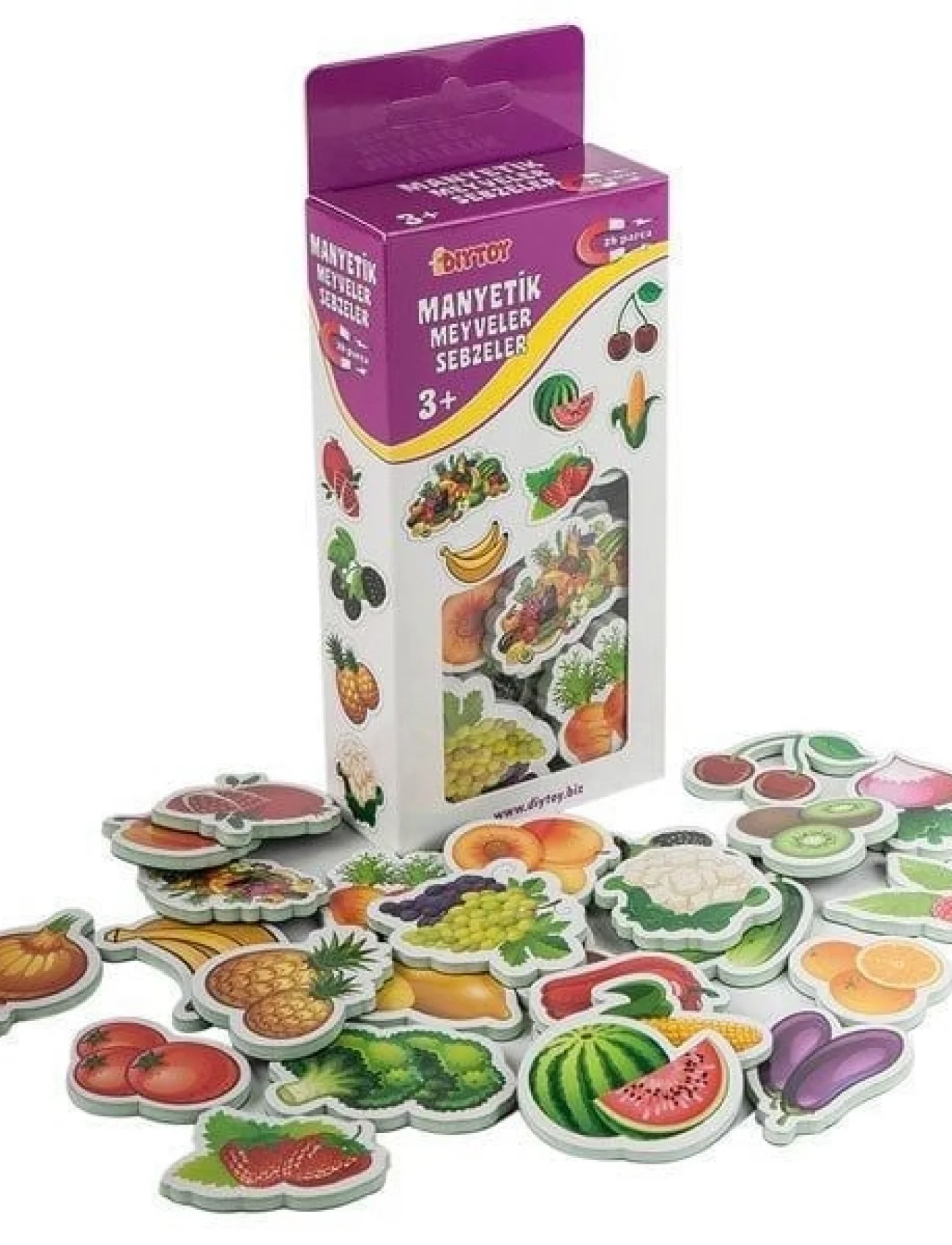 1307 MANYETİK MEYVELER SEBZELER