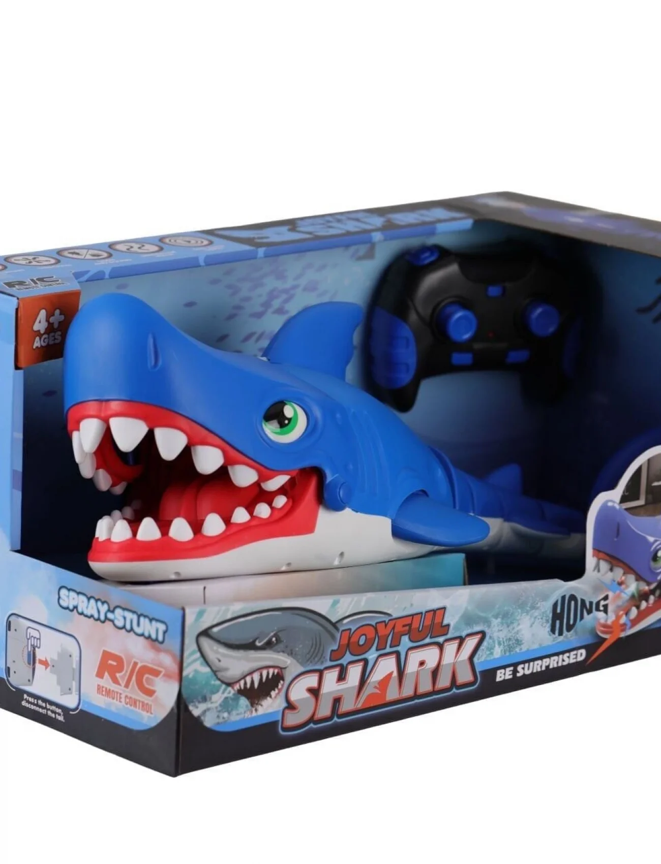 1375A UZAKTAN KUMANDALI ŞARJLI KÖPEK BALIĞI SPREYLİ