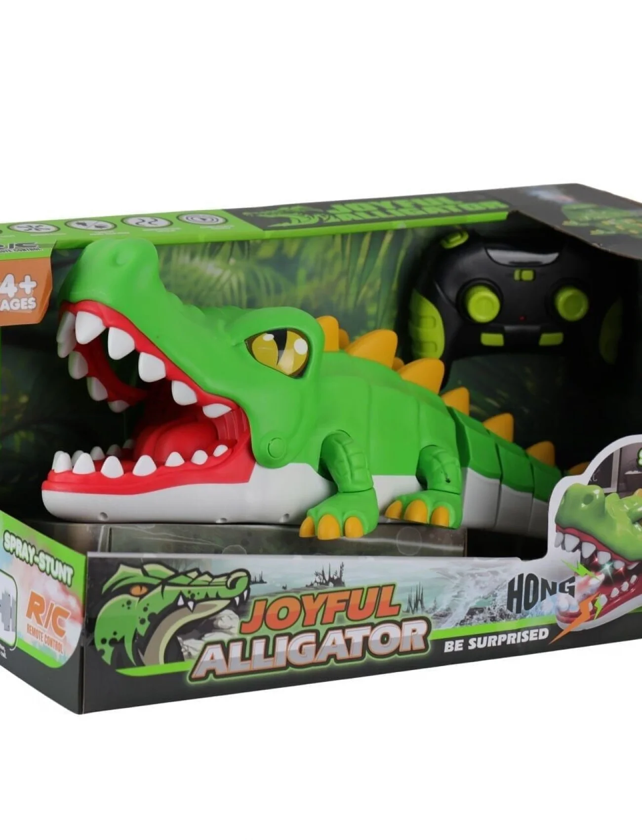 1376A ŞARJLI UZAKTAN KUMANDALI TİMSAH SPREYLİ