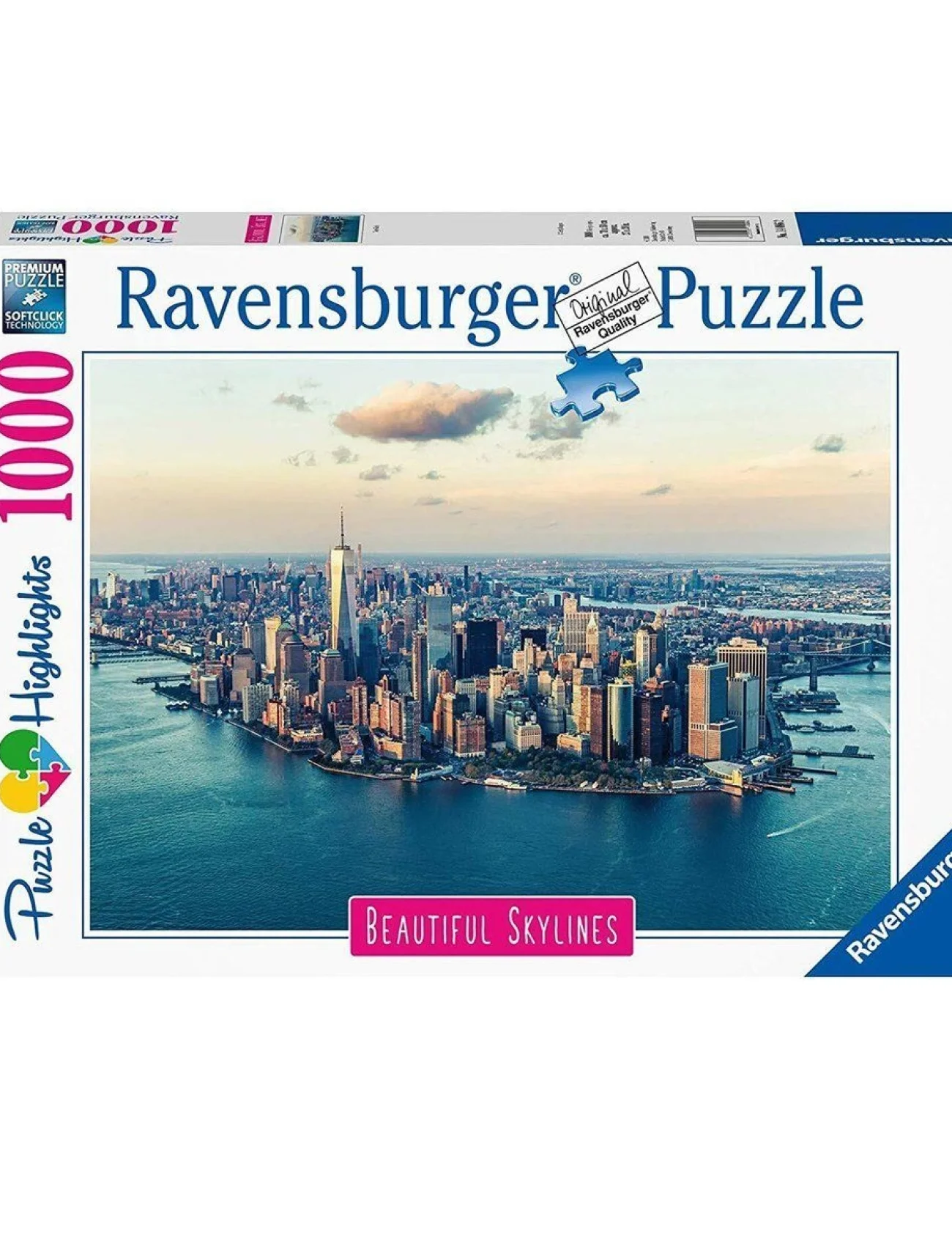 140862 Ravensburger, New York, 1000 Parça Puzzle