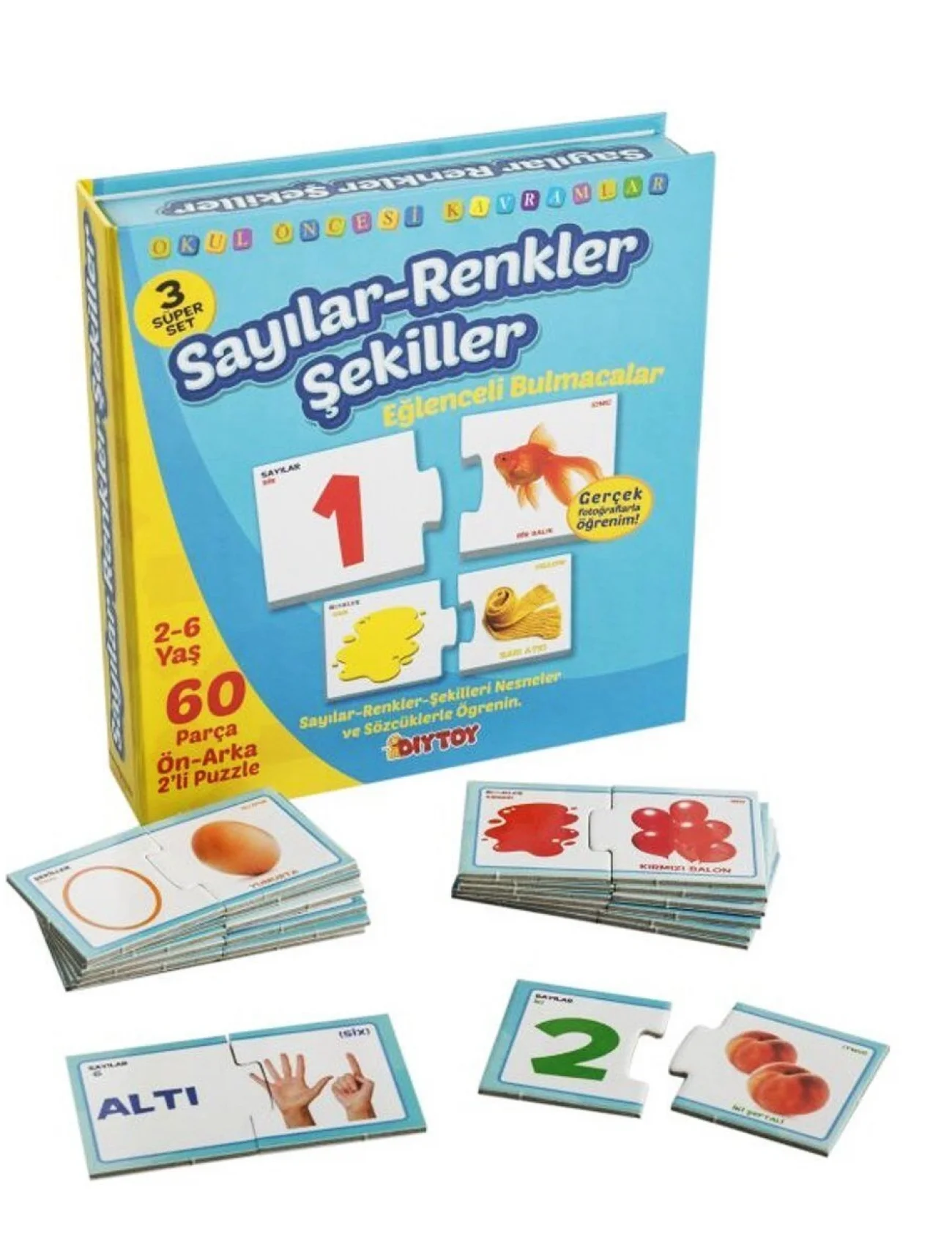 1444 EĞLENCELİ BUL SAYILAR RENKLER ŞEKİLLER