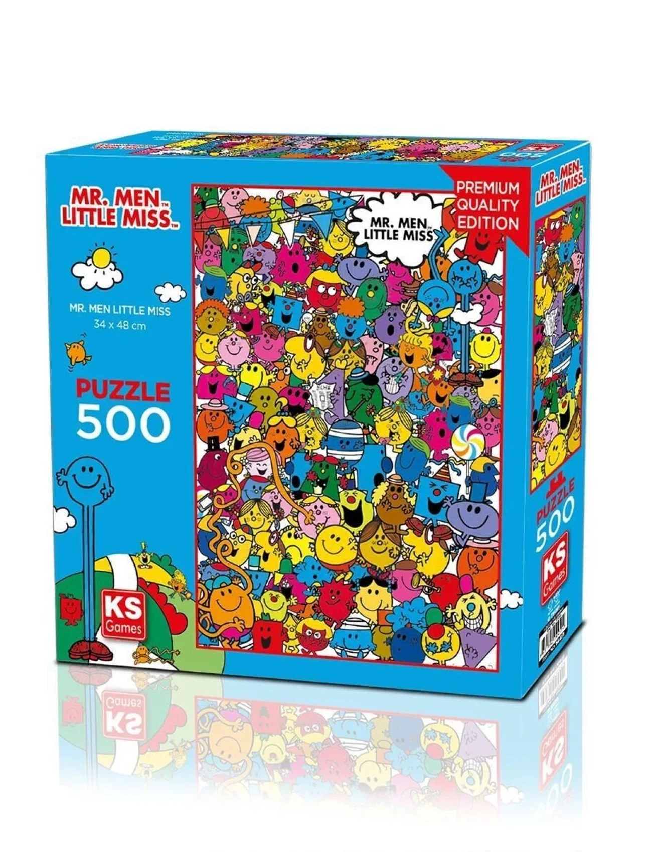 14451 PUZZLE 500 MR MEN LİSANSLI 500 PARÇA YETİŞKİN PUZZLE